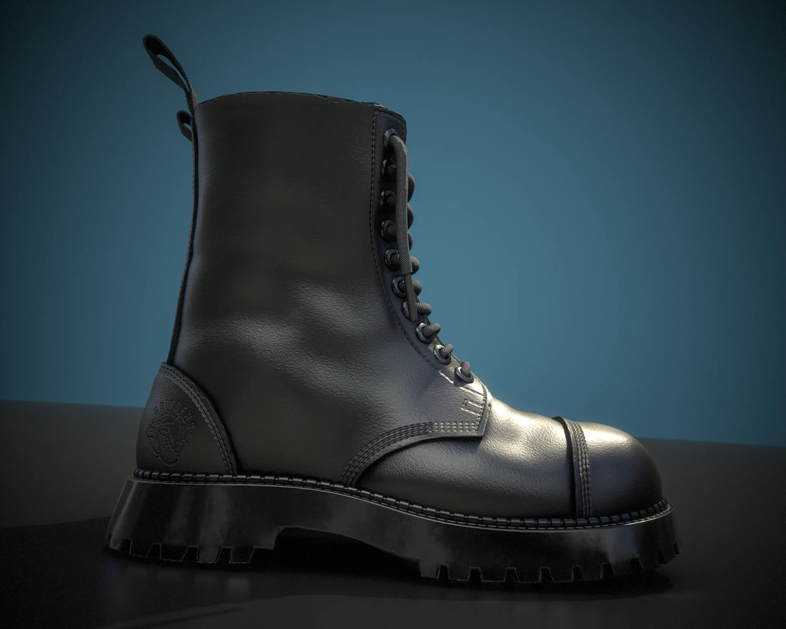 Grinders Boots STAG LOW FlippedNormals