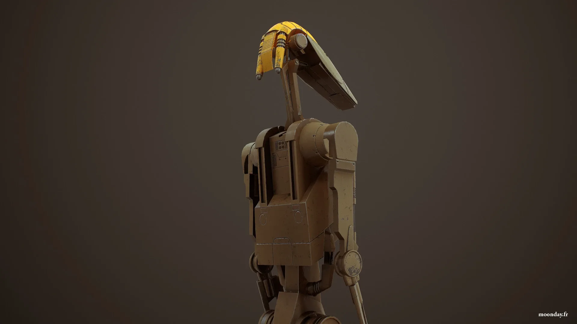Star Wars Droid - Low poly