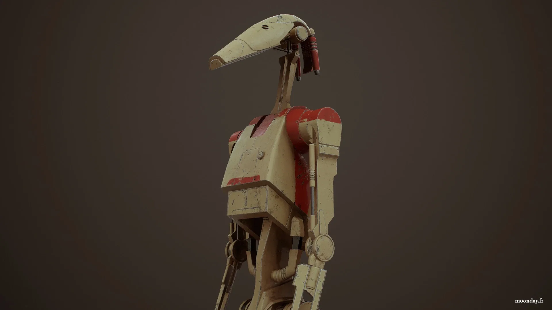 Star Wars Droid - Low poly