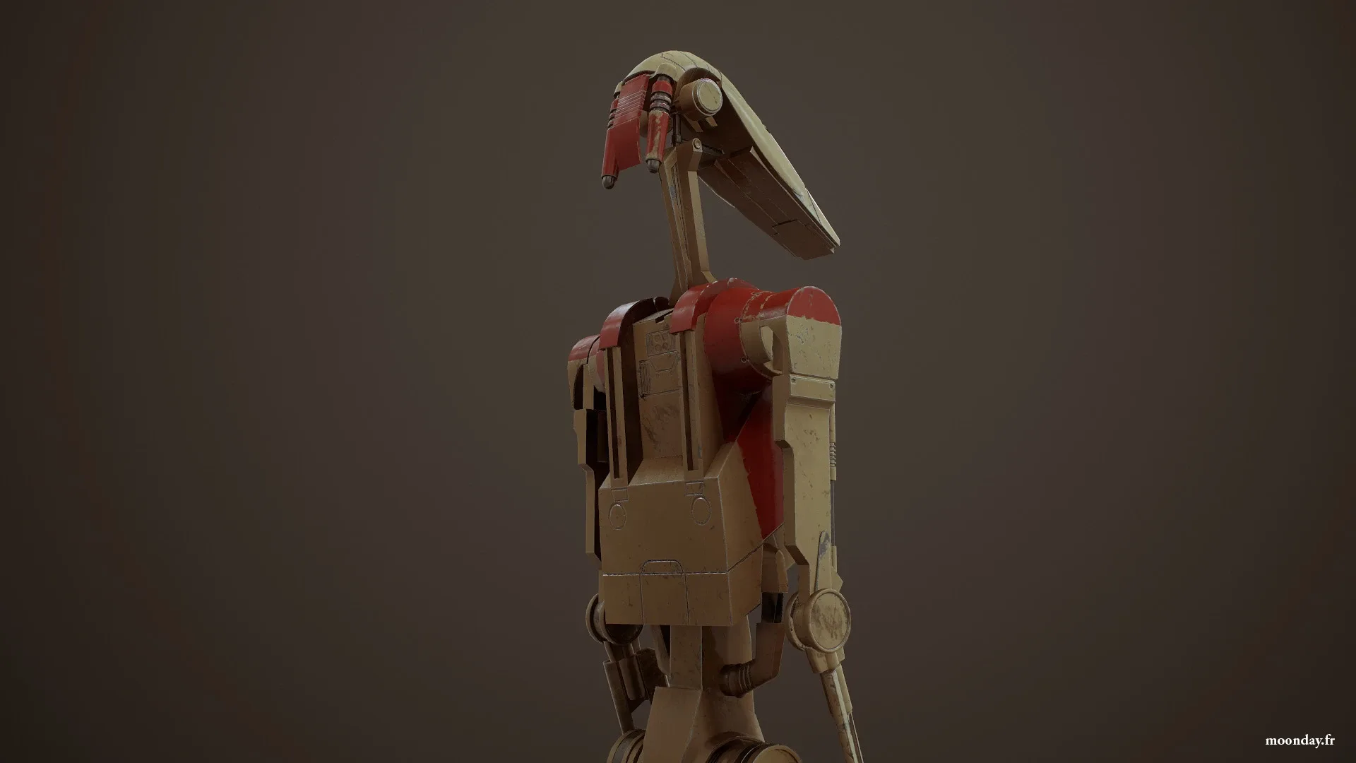 Star Wars Droid - Low poly
