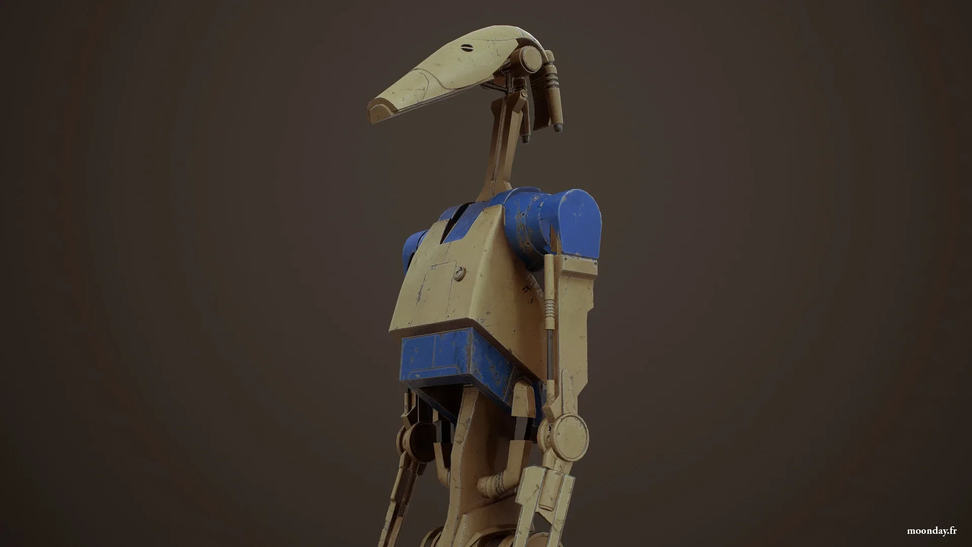 Star Wars Droid - Low poly
