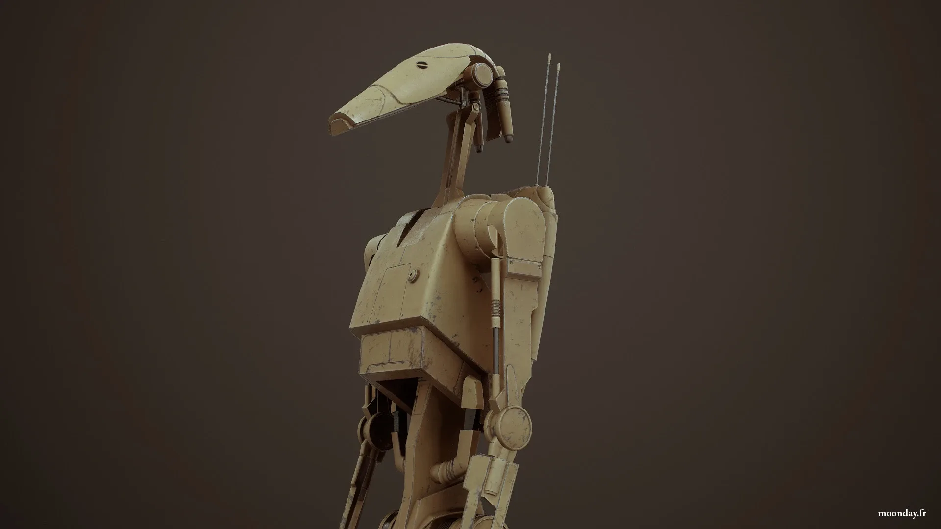Star Wars Droid - Low poly