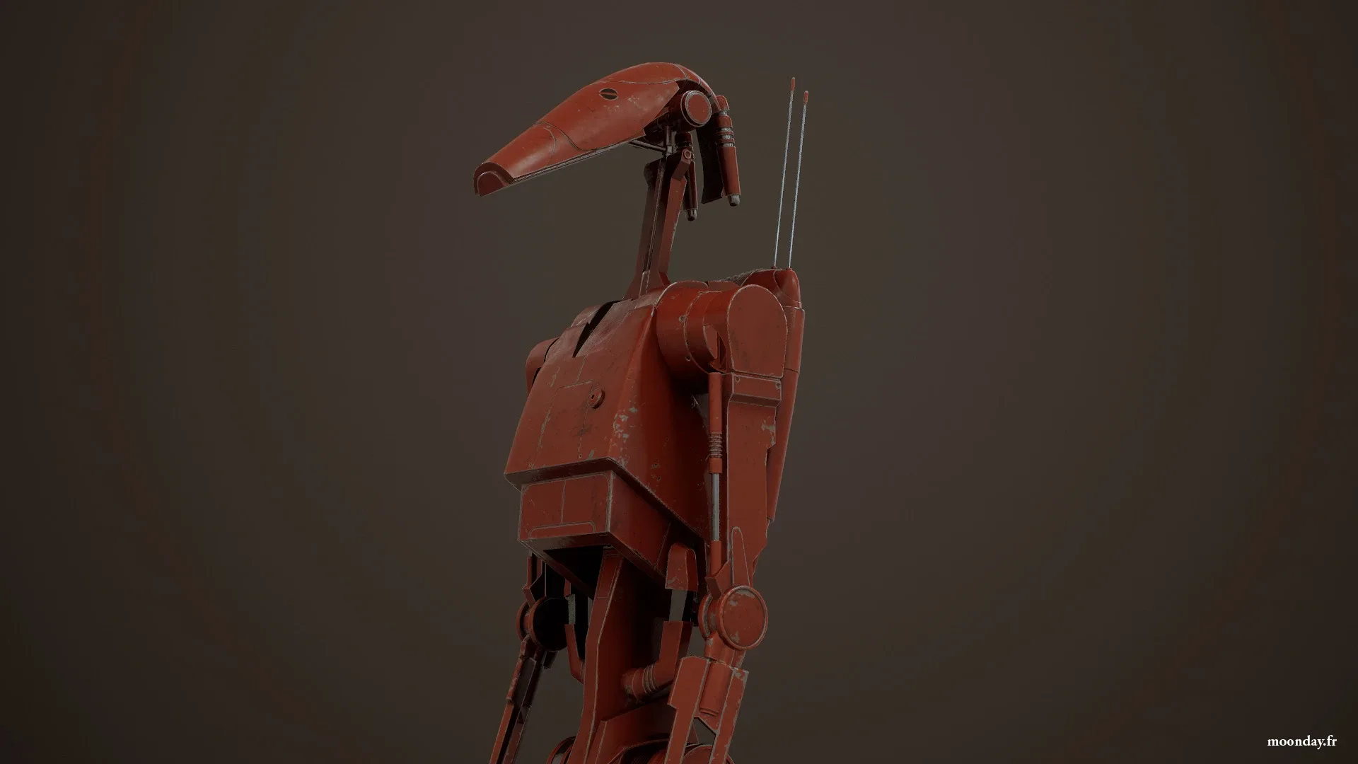Star Wars Droid - Low poly