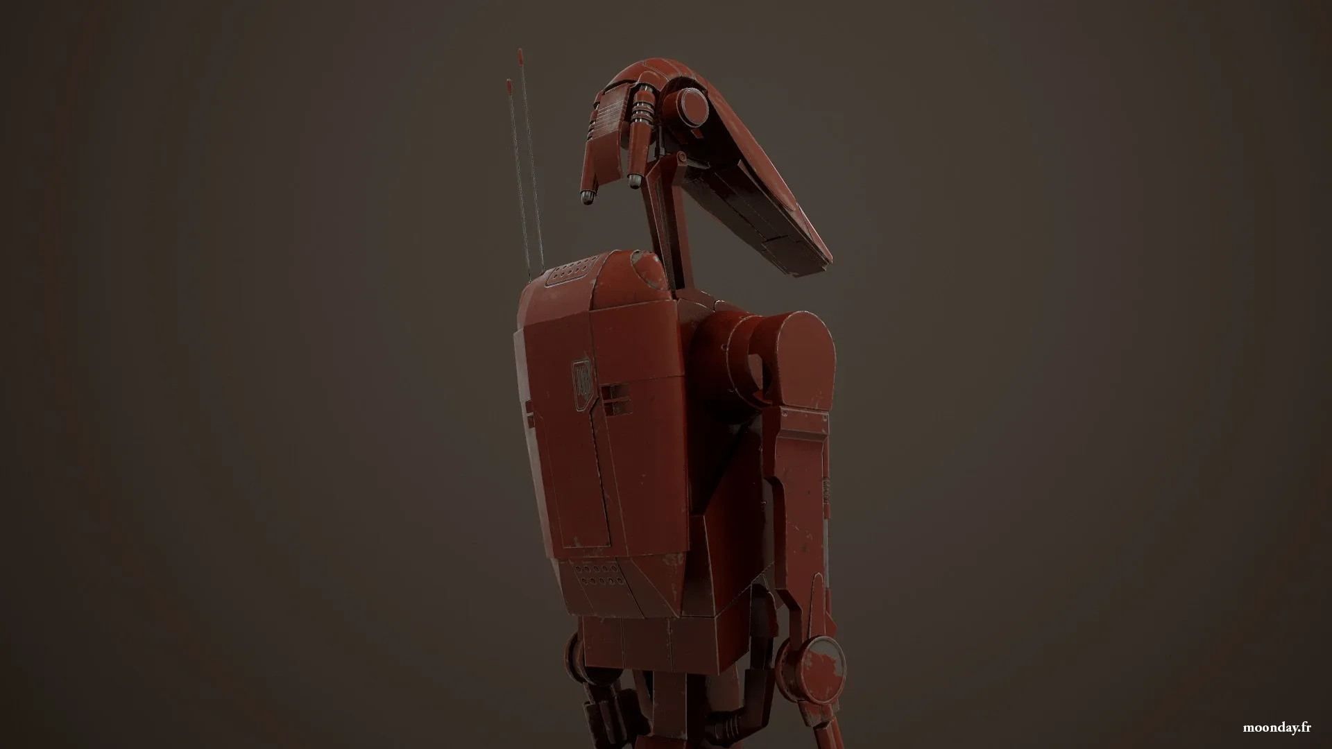 Star Wars Droid - Low poly