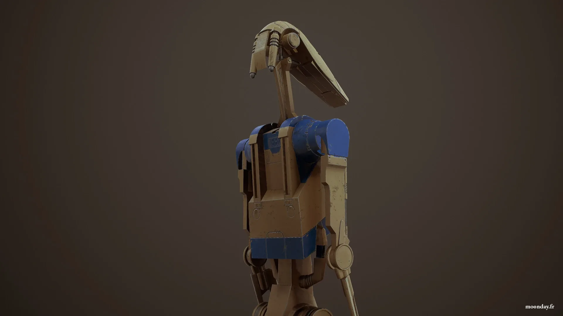 Star Wars Droid - Low poly