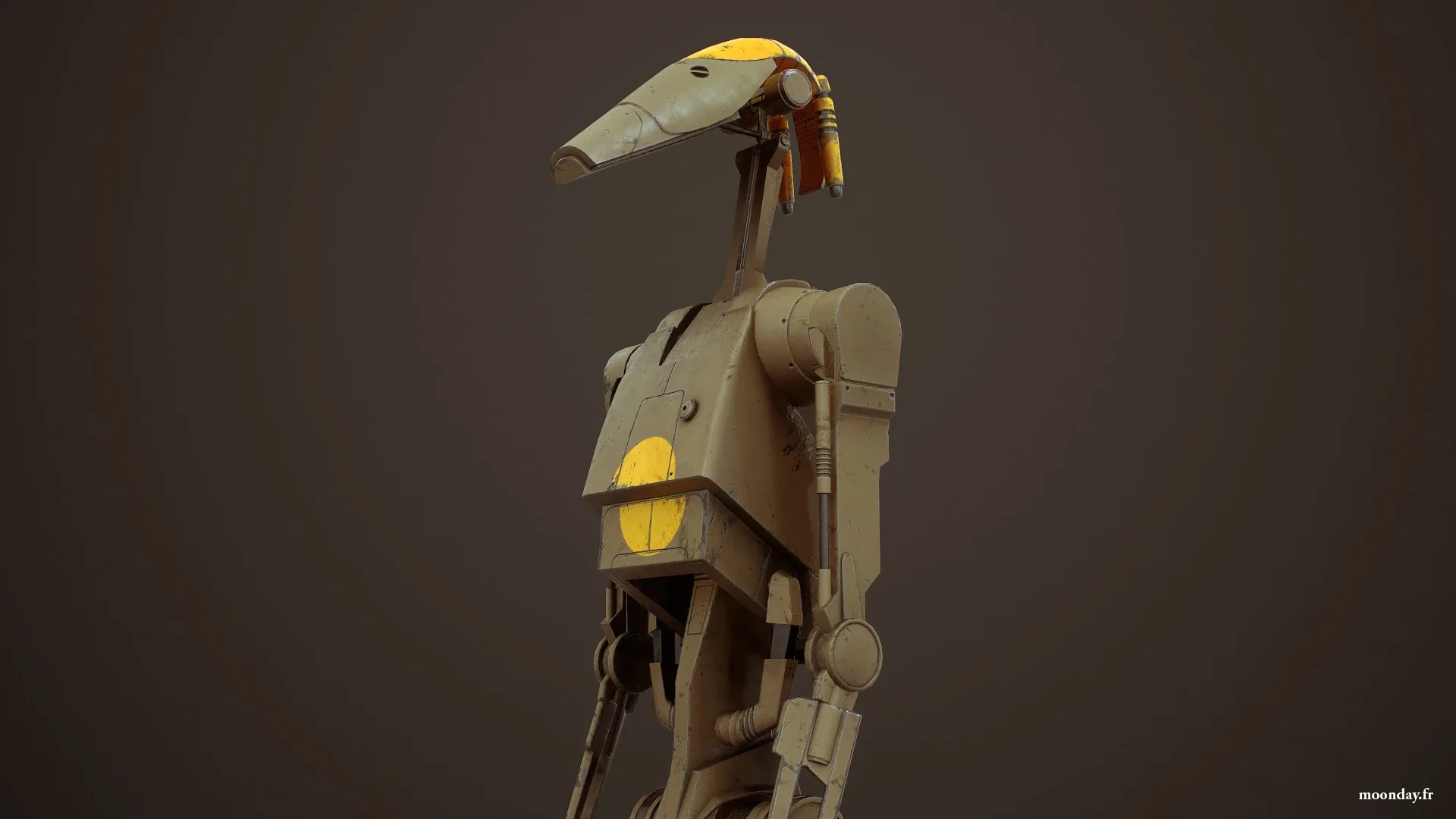 Star Wars Droid - Low poly