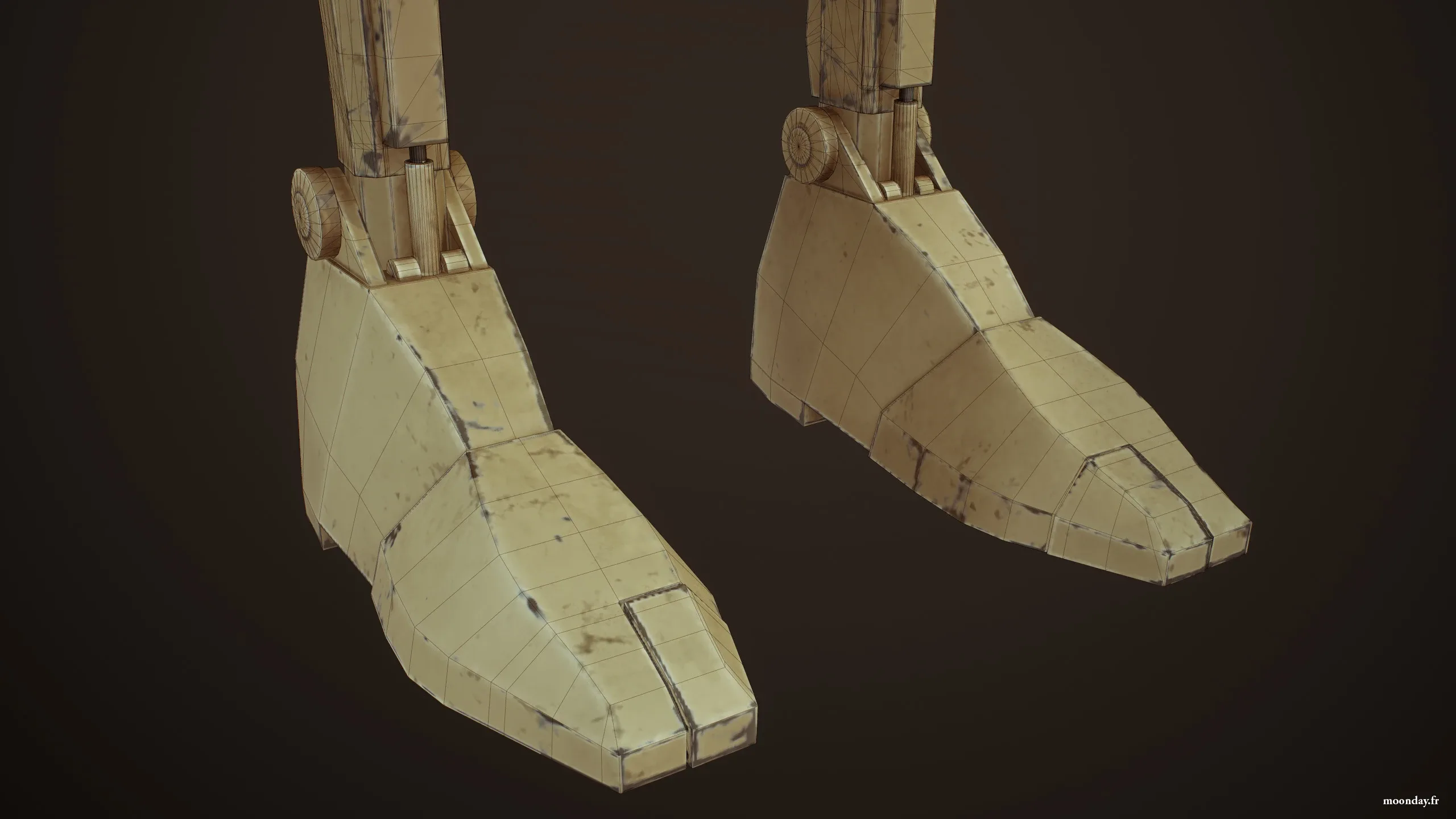 Star Wars Droid - Low poly