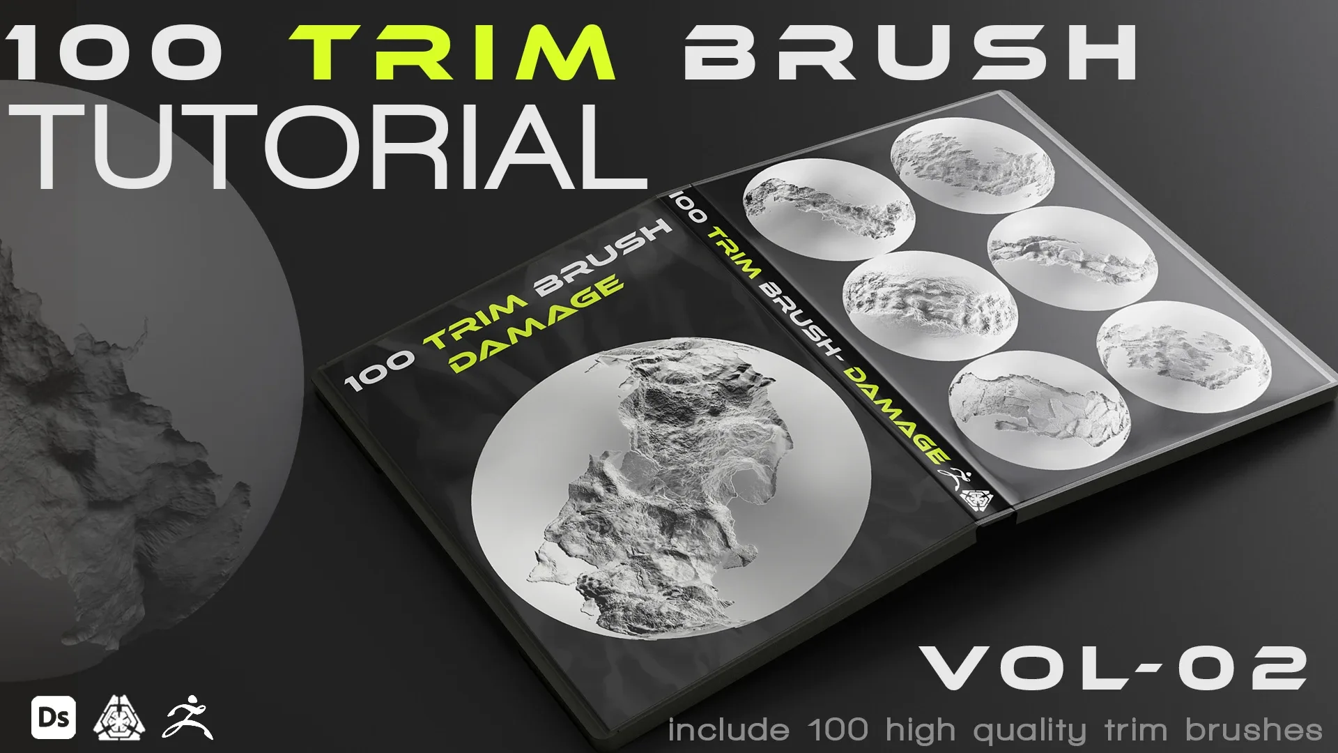 100 Trim Brush - Damage - Vol 02