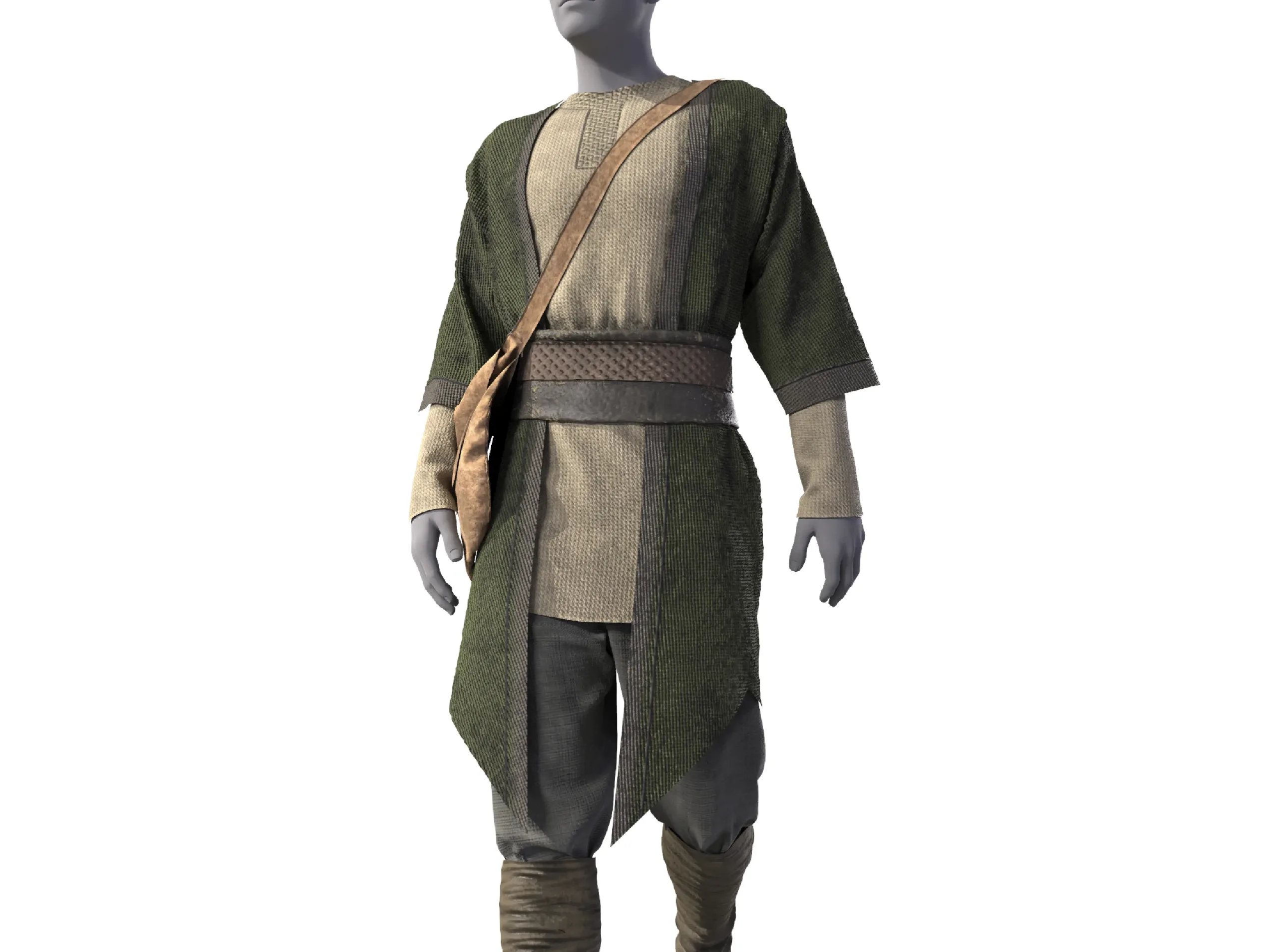 Farmer peasant clothes man outfit