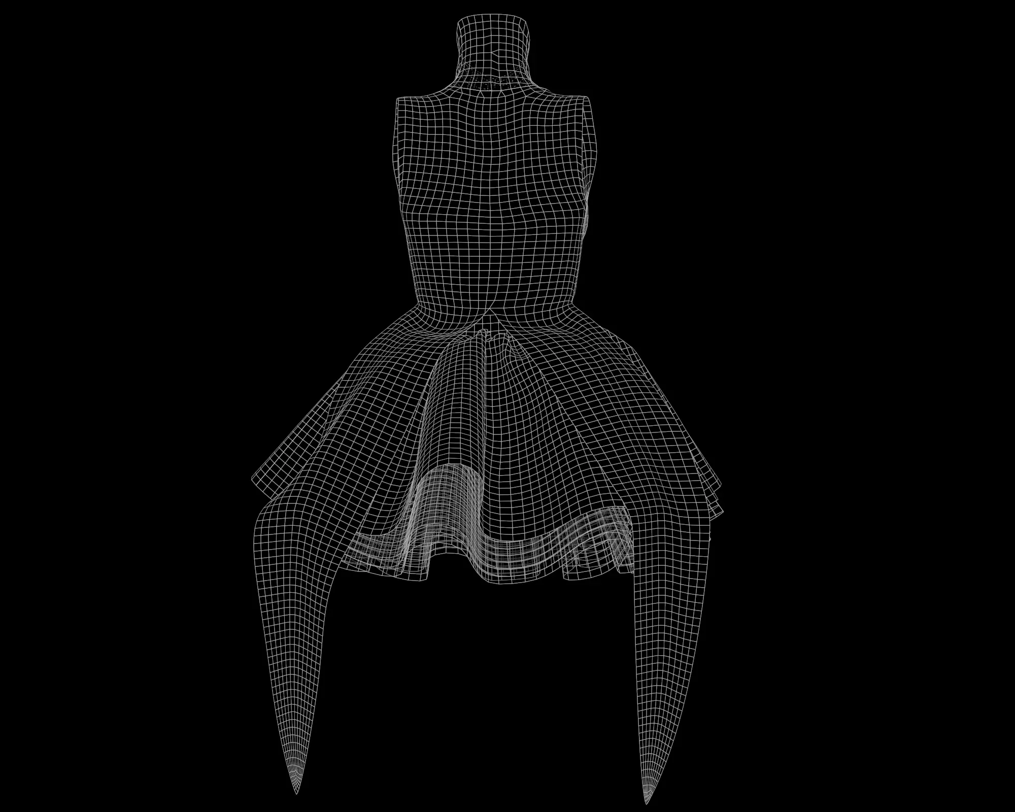 4 Dresses (low poly) vol_06:marvelous designer+obj+fbx+blender+pbr textures