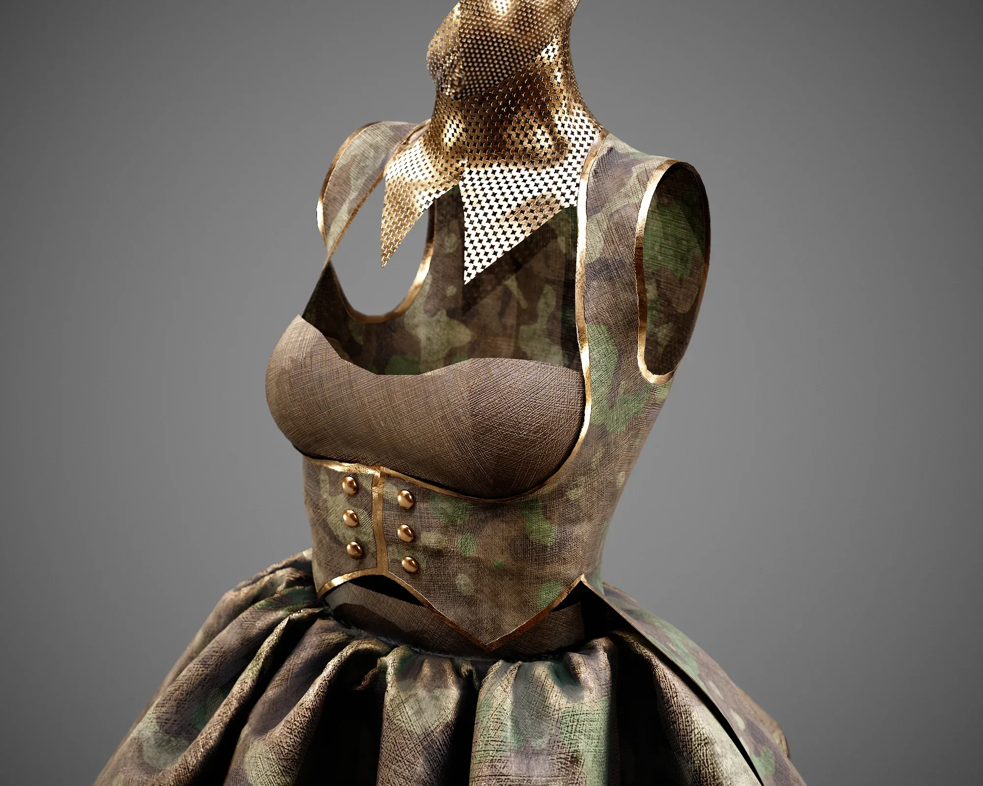 4 Dresses (low poly) vol_06:marvelous designer+obj+fbx+blender+pbr textures