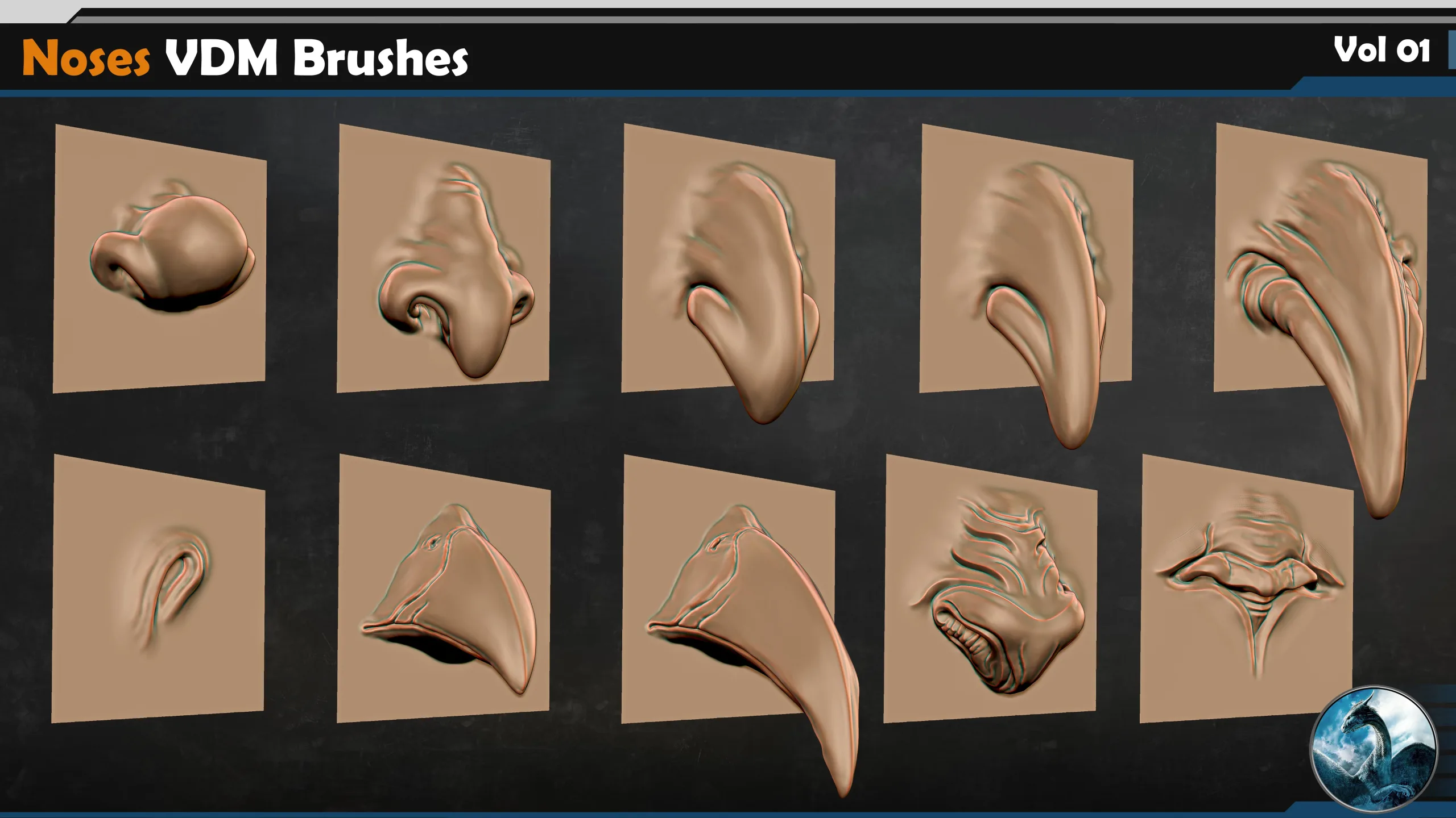 Noses VDM Brushes Vol 01