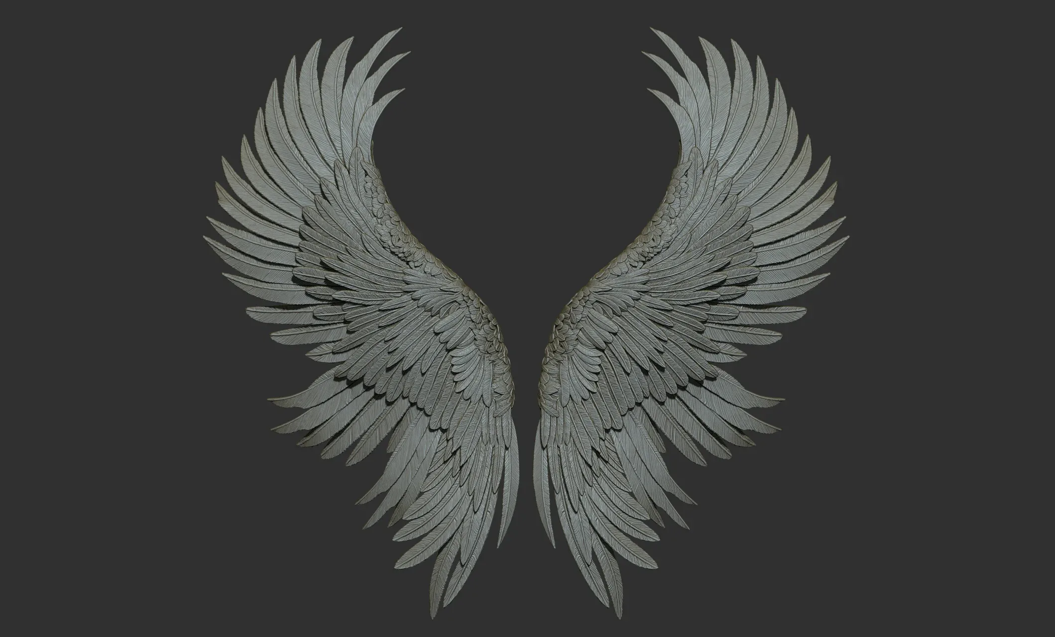 Pack of 10 High-Poly Wings 03
