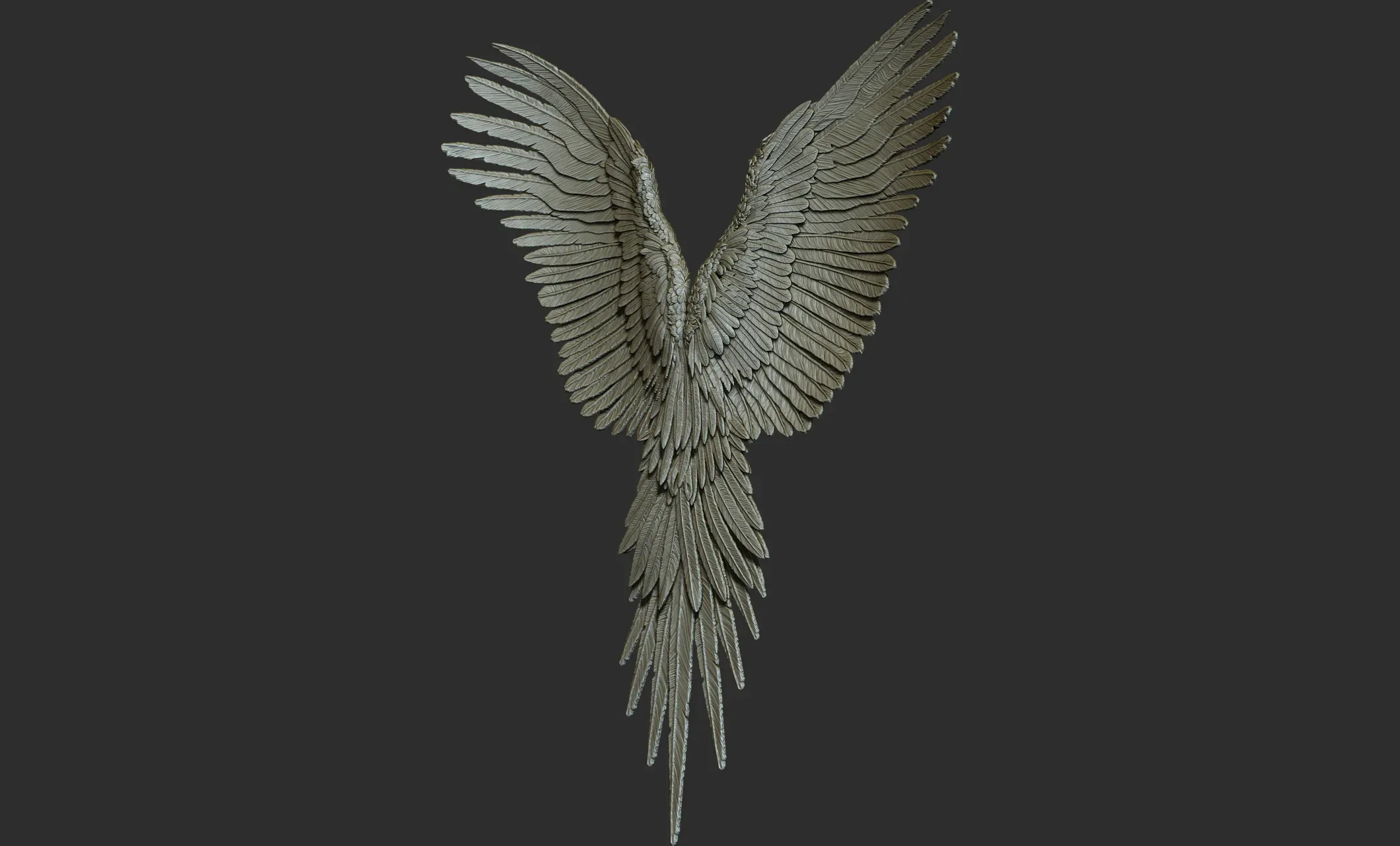 Pack of 10 High-Poly Wings 03