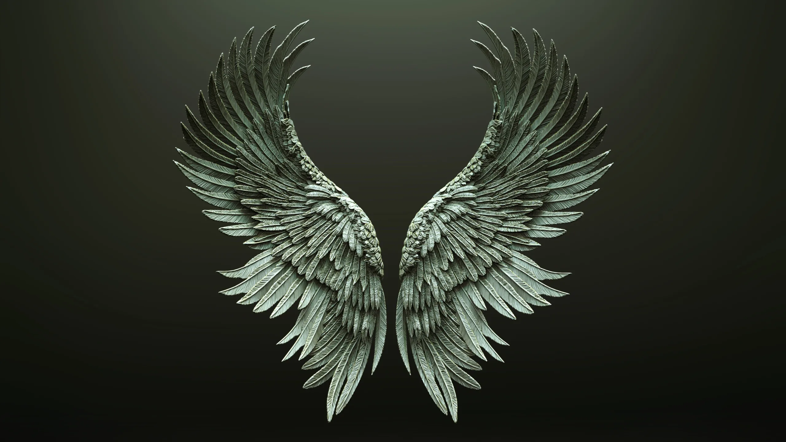 Pack of 10 High-Poly Wings 03