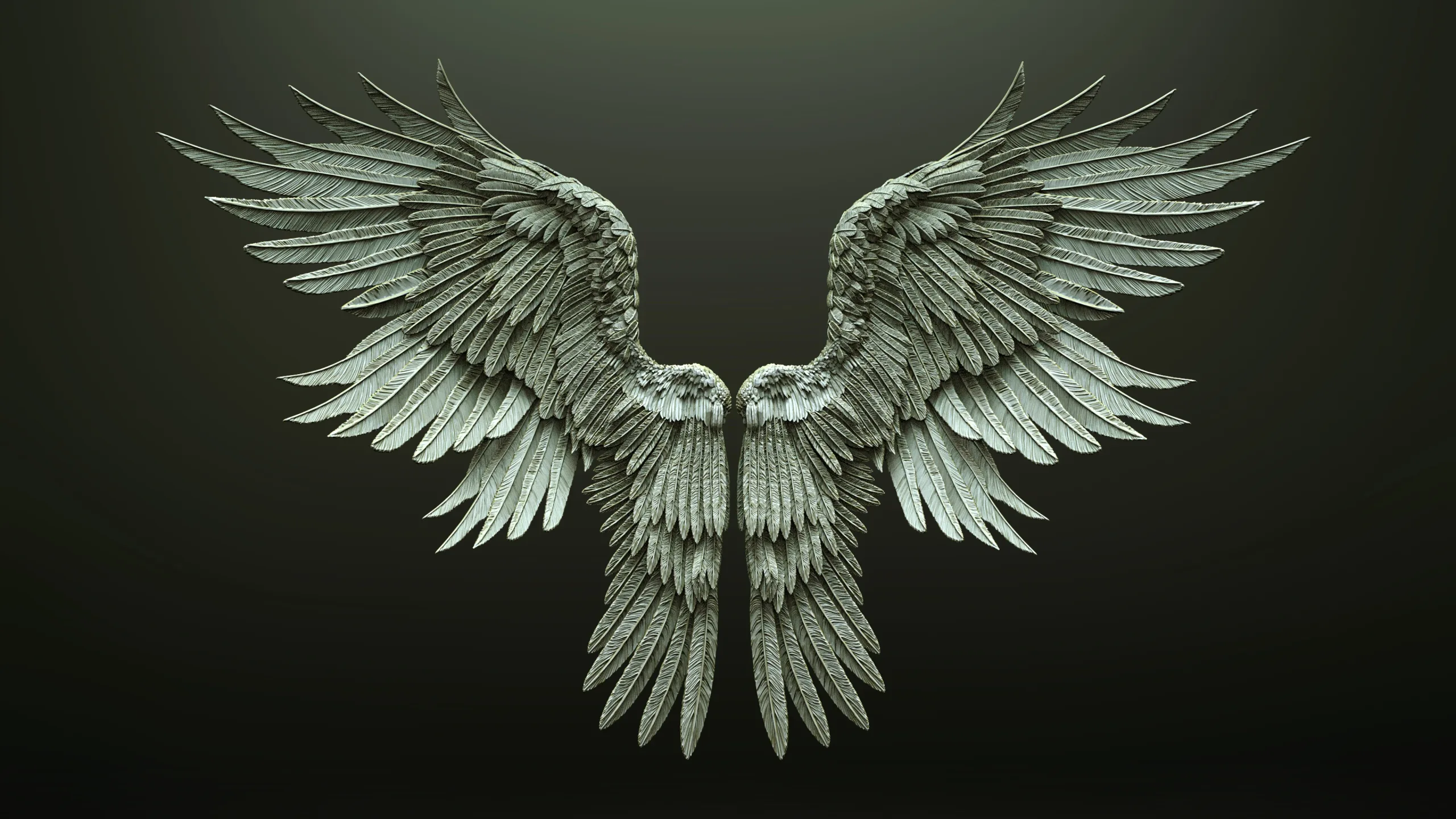 Pack of 10 High-Poly Wings 03