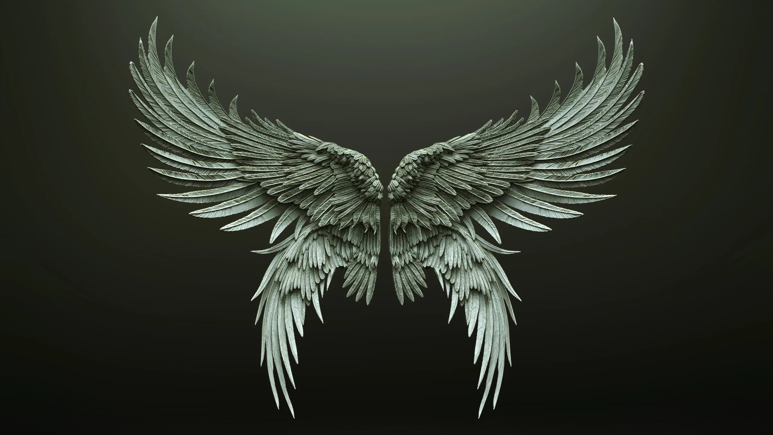 Pack of 10 High-Poly Wings 03