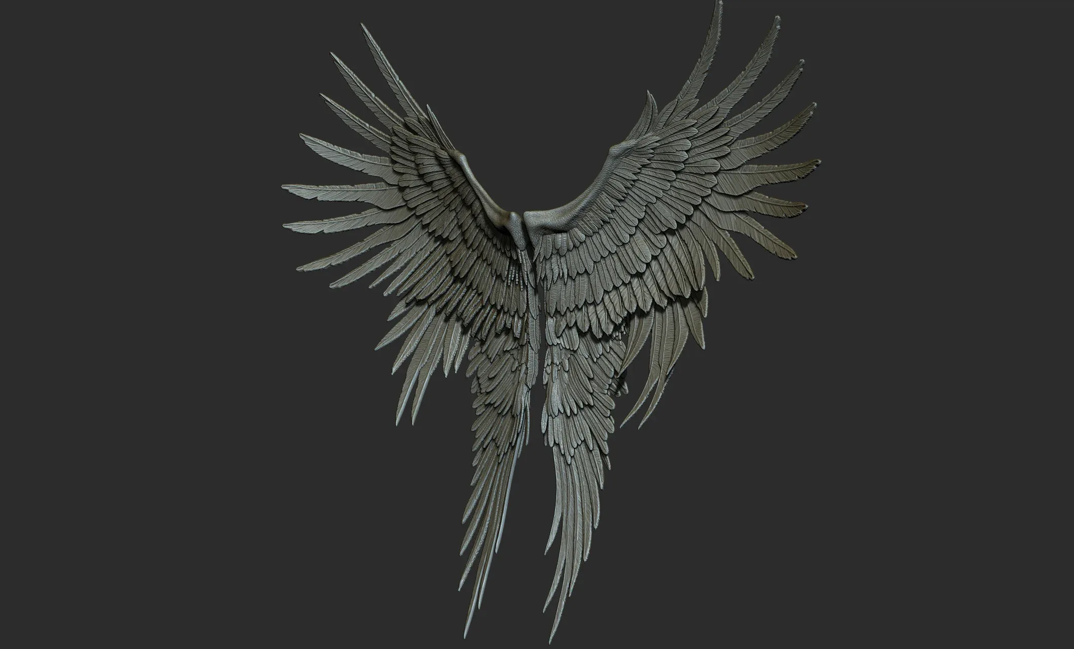 Pack of 10 High-Poly Wings 03