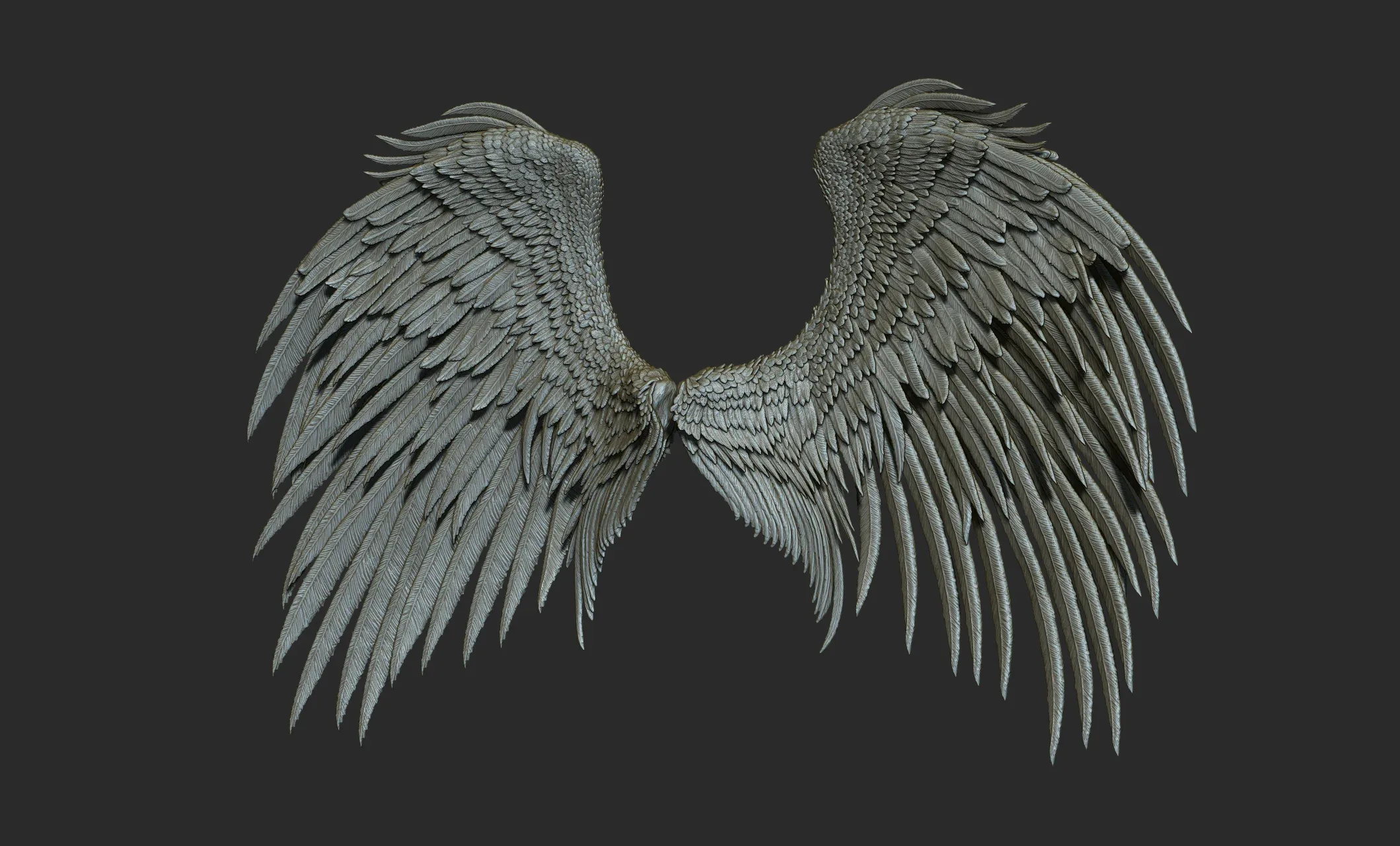 Pack of 10 High-Poly Wings 03