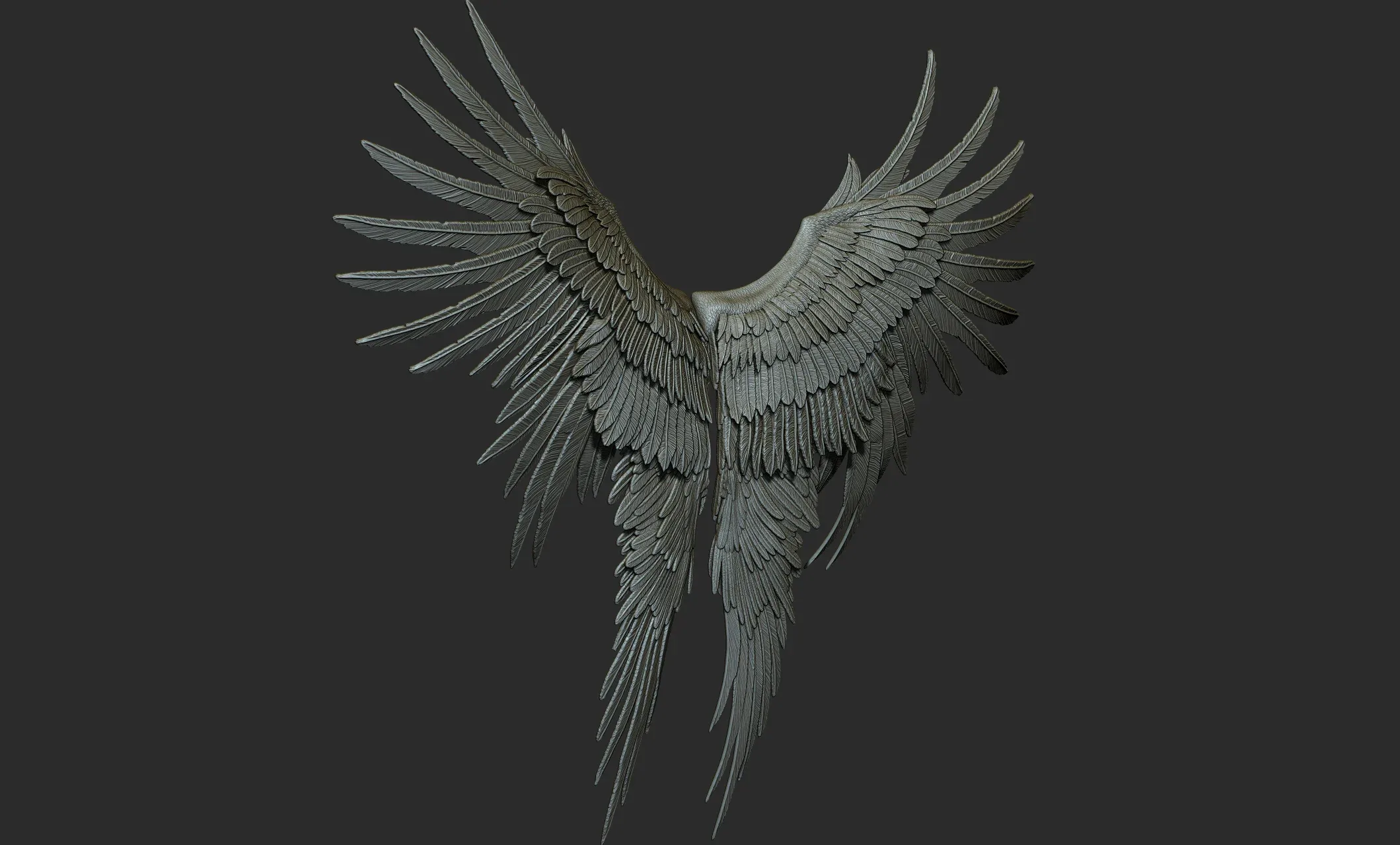 Pack of 10 High-Poly Wings 03