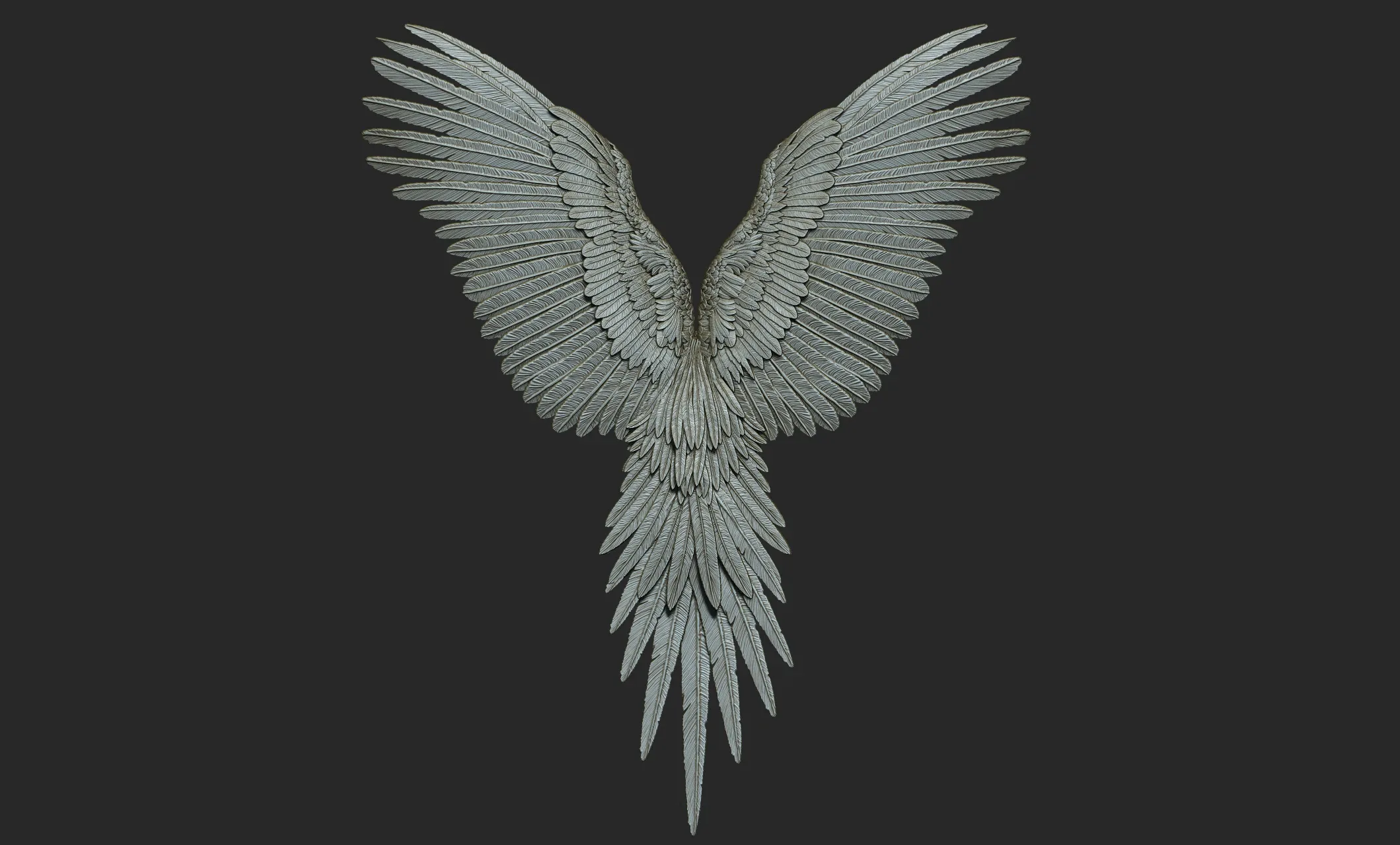 Pack of 10 High-Poly Wings 03