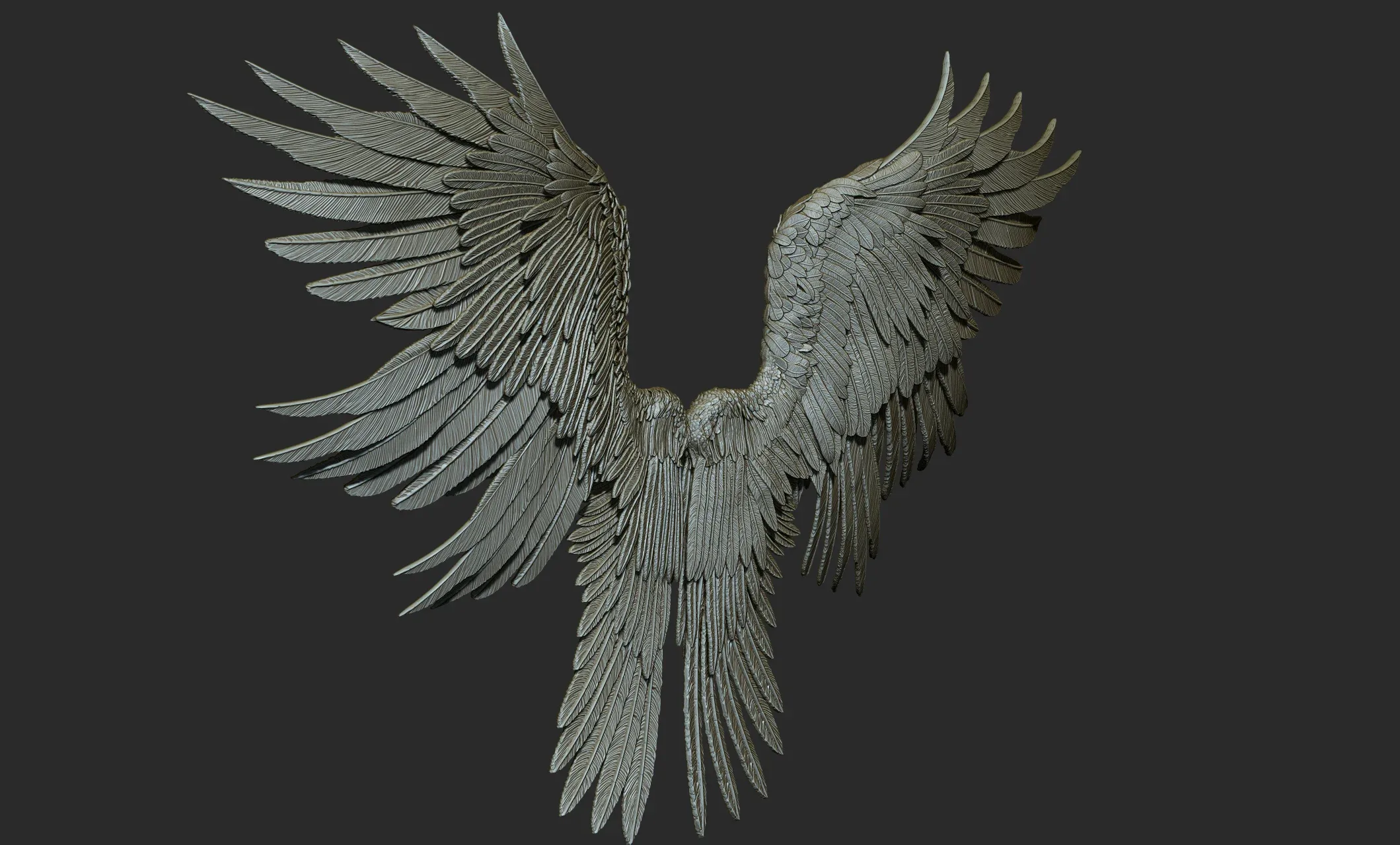 Pack of 10 High-Poly Wings 03
