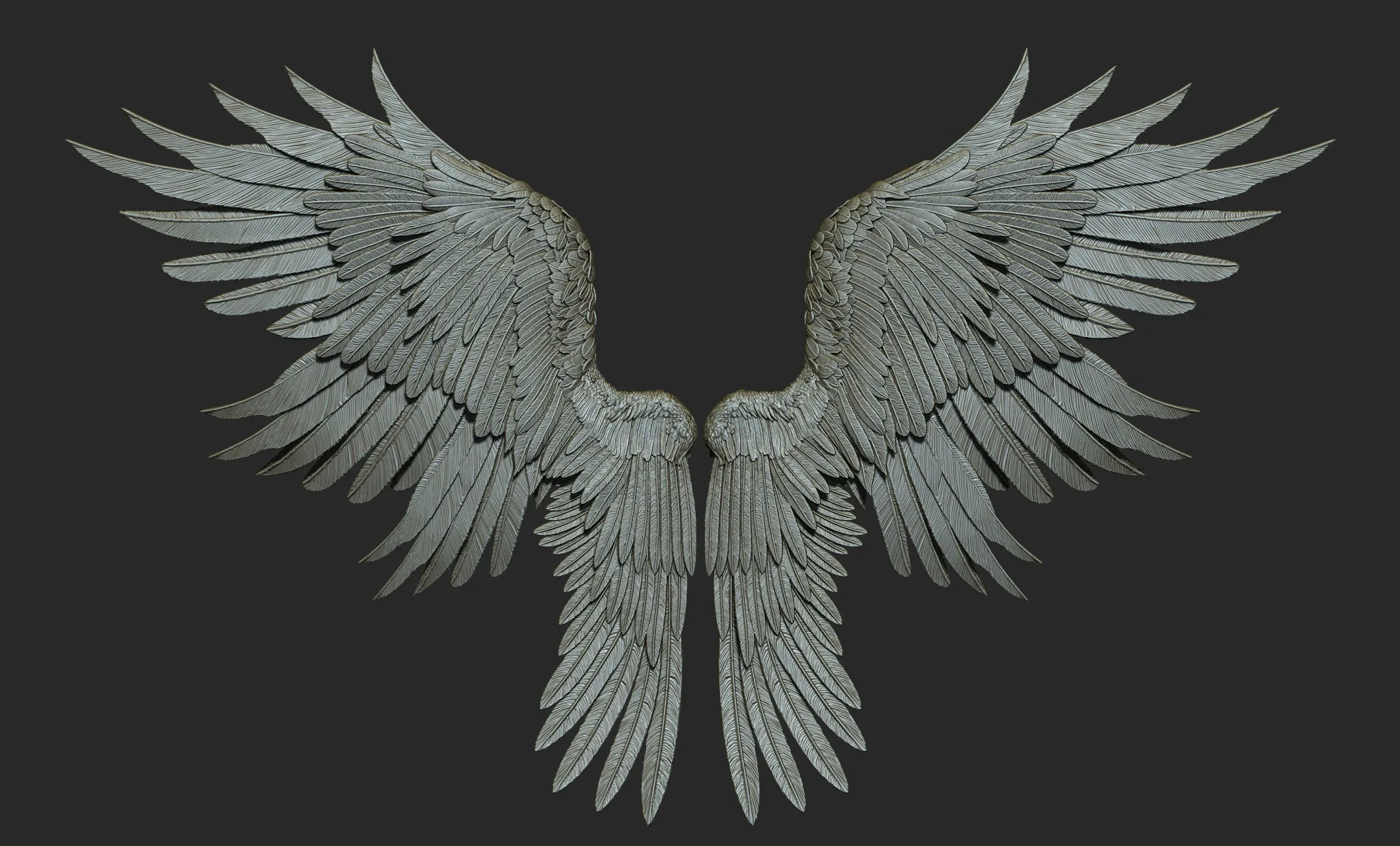 Pack of 10 High-Poly Wings 03