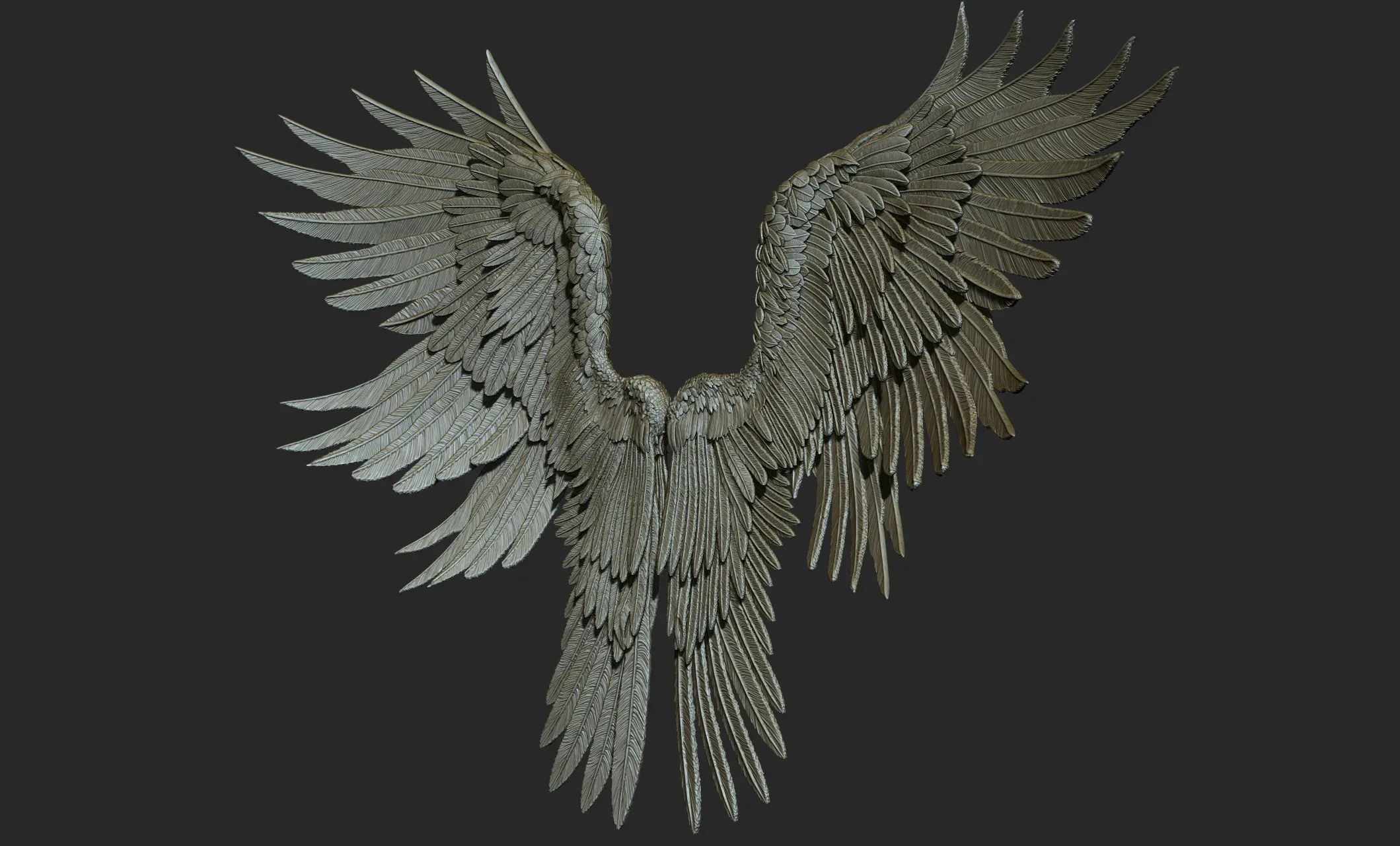 Pack of 10 High-Poly Wings 03