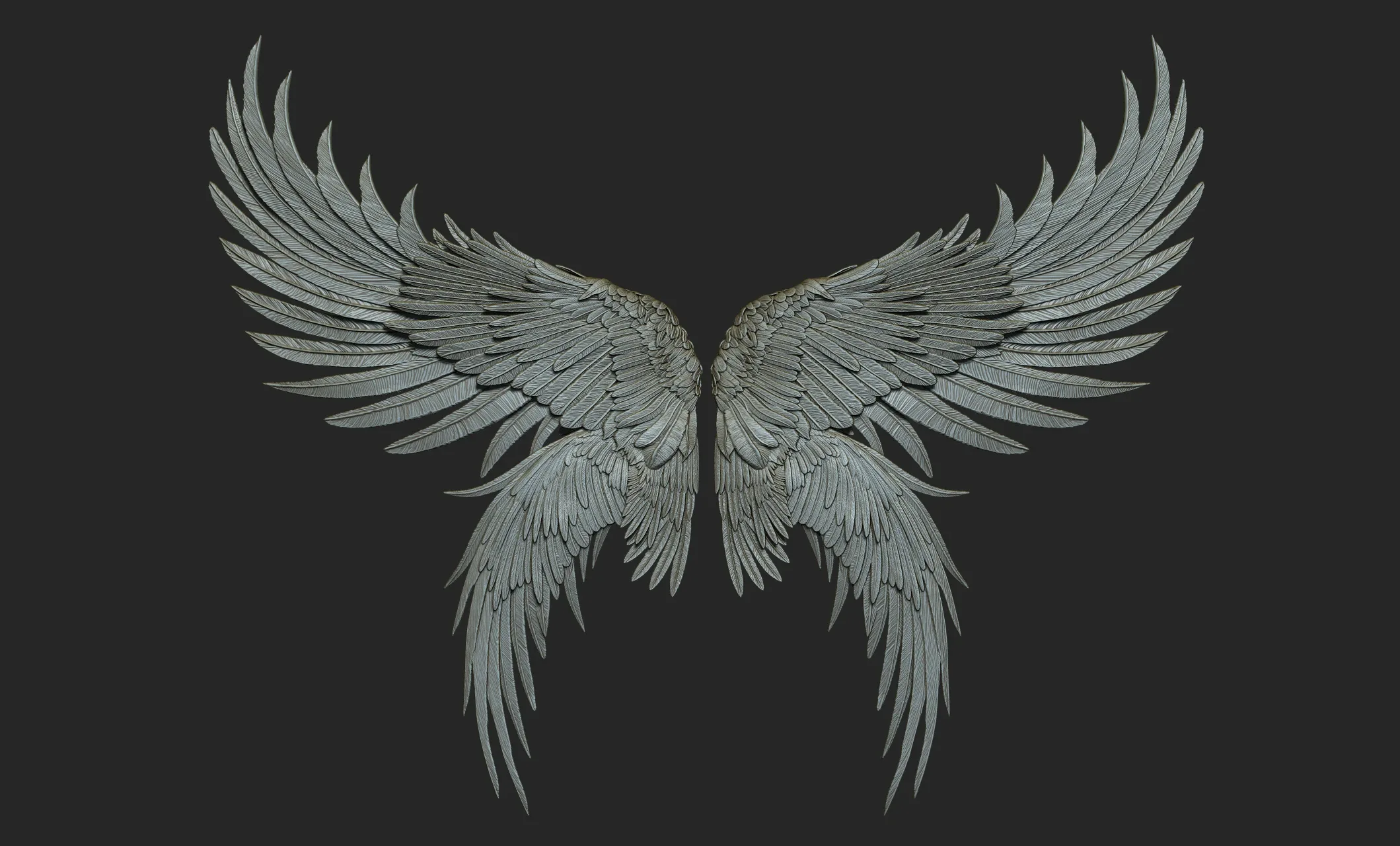 Pack of 10 High-Poly Wings 03