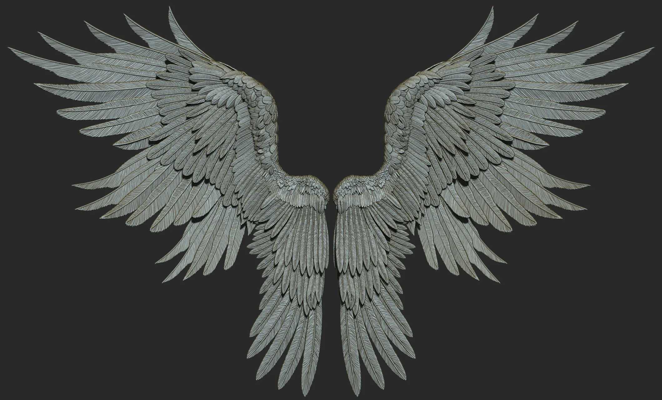 Pack of 10 High-Poly Wings 03