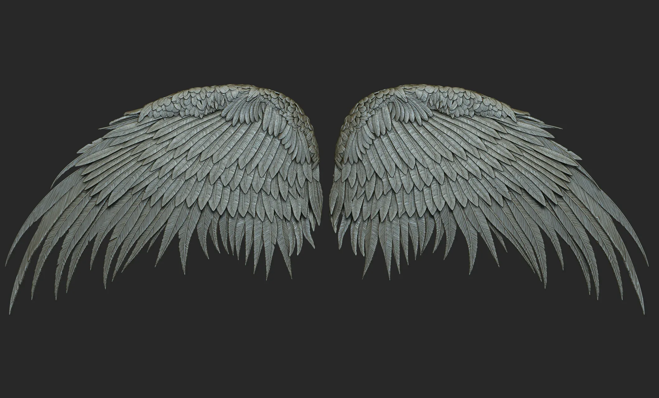 Pack of 10 High-Poly Wings 03