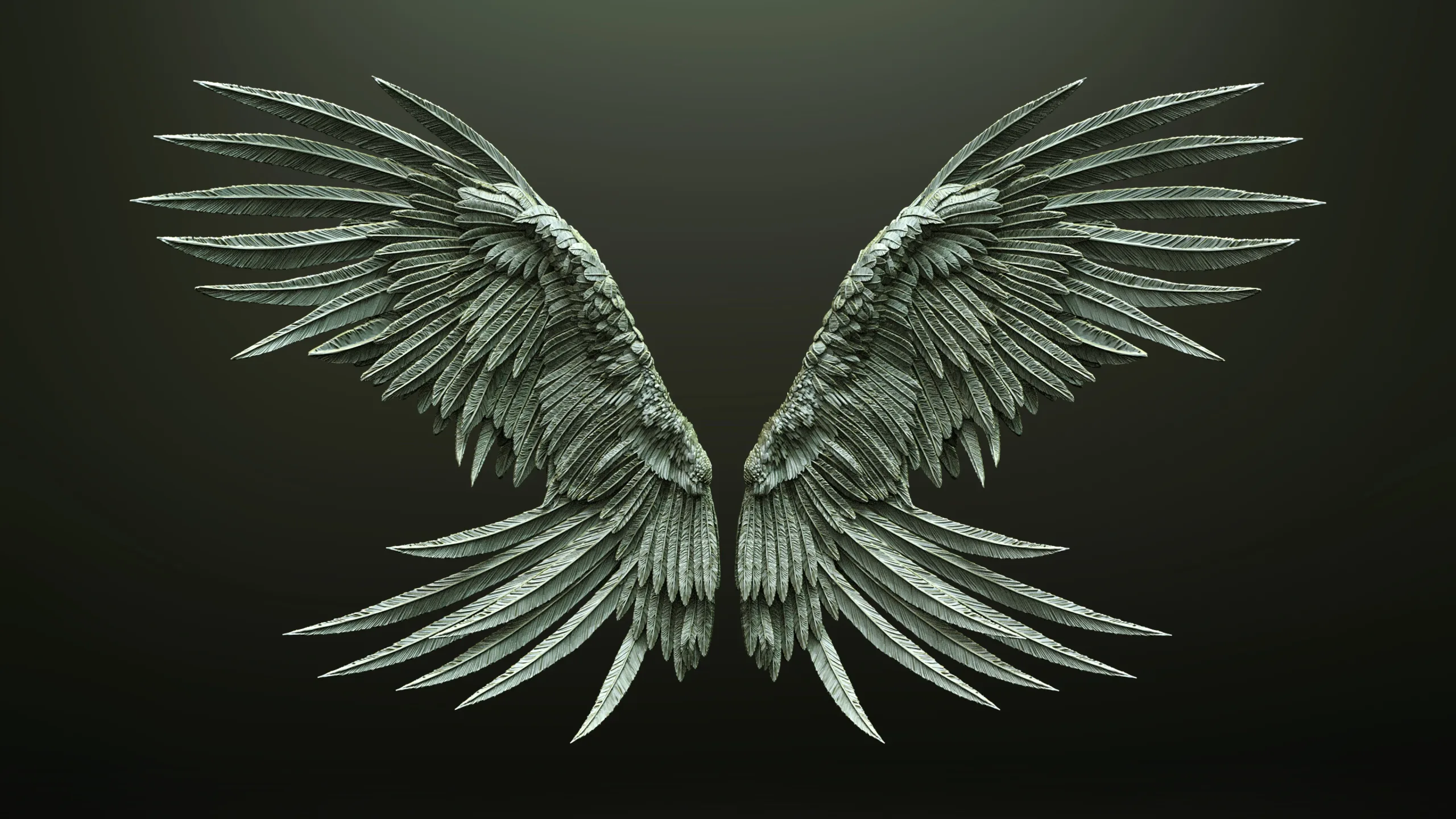 Pack of 10 High-Poly Wings 03