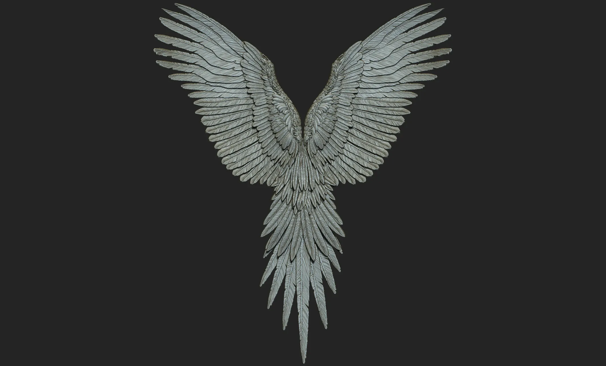 Pack of 10 High-Poly Wings 03