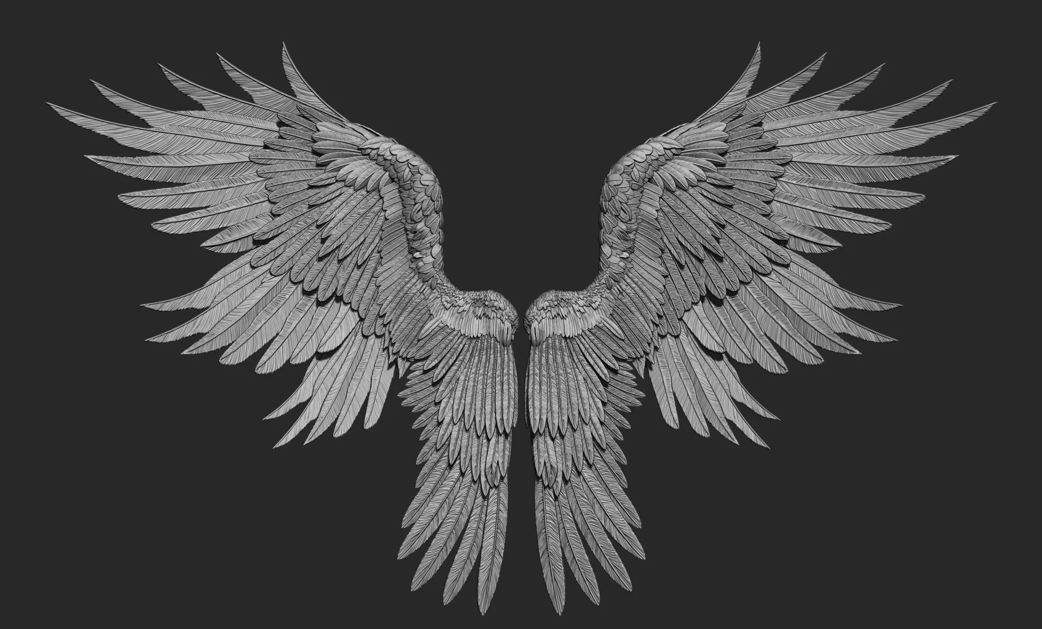 Pack of 10 High-Poly Wings 03