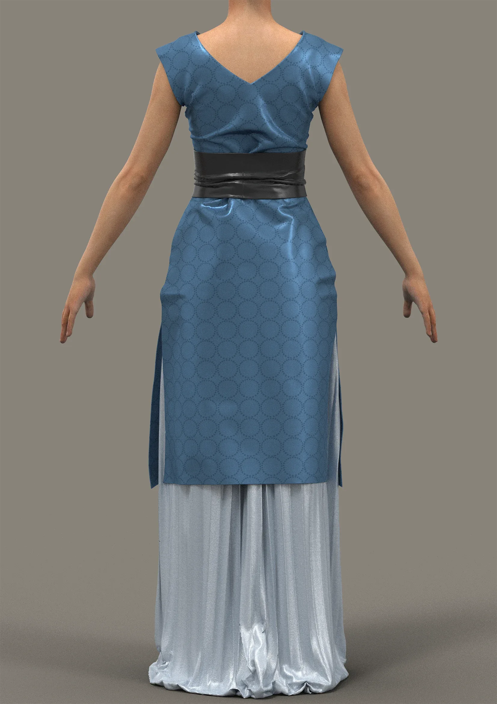 5 Sets of Game of Thrones Clothes/ ZPRJ/ OBJ/ FBX