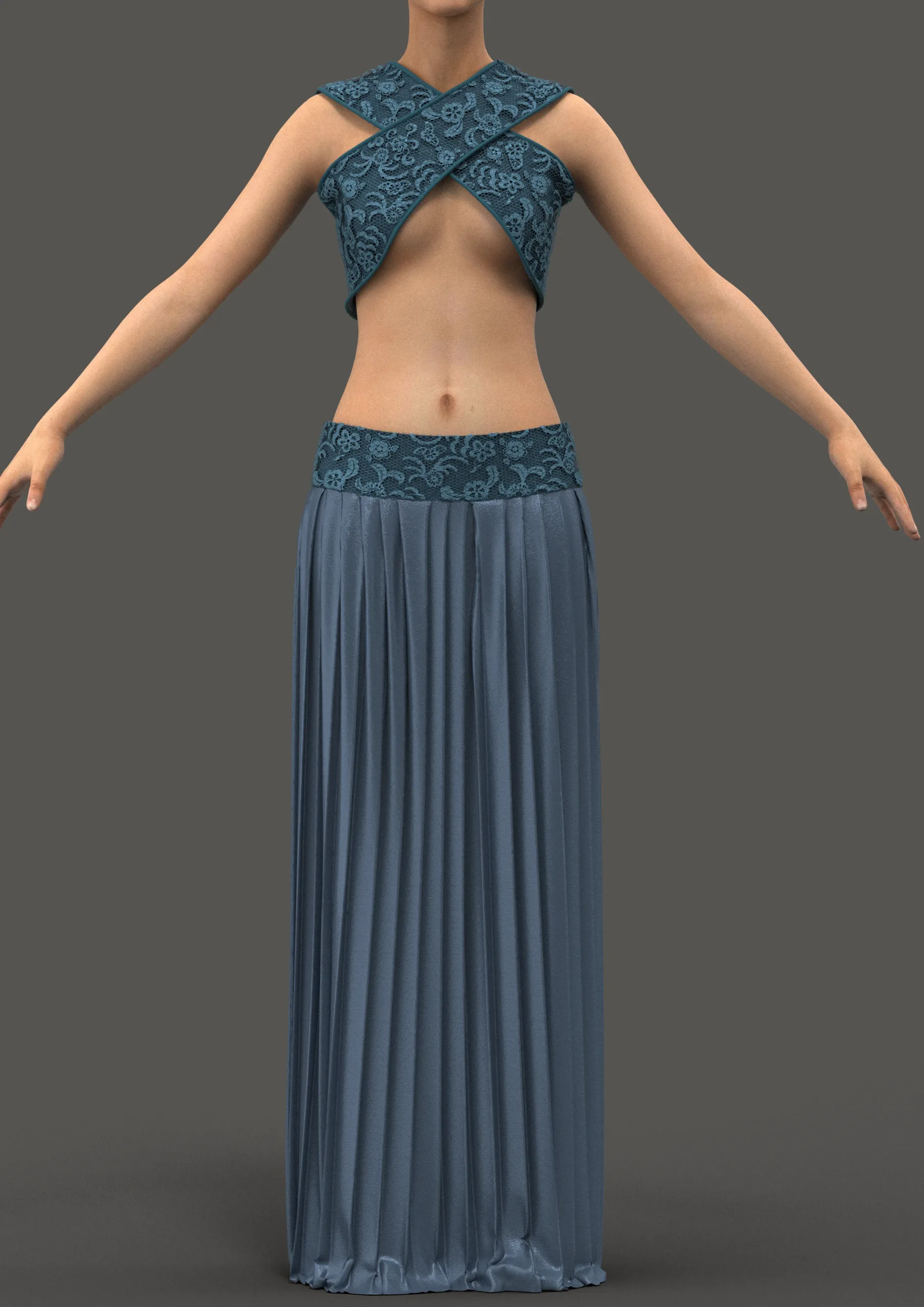 5 Sets of Game of Thrones Clothes/ ZPRJ/ OBJ/ FBX