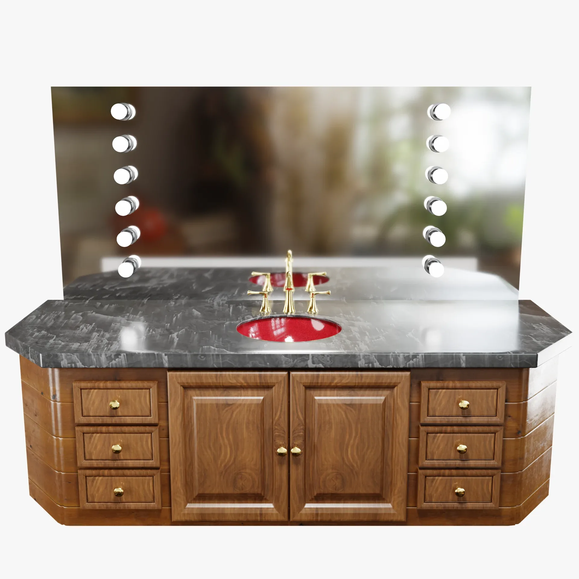 Bathroom Vanity Table with Sink