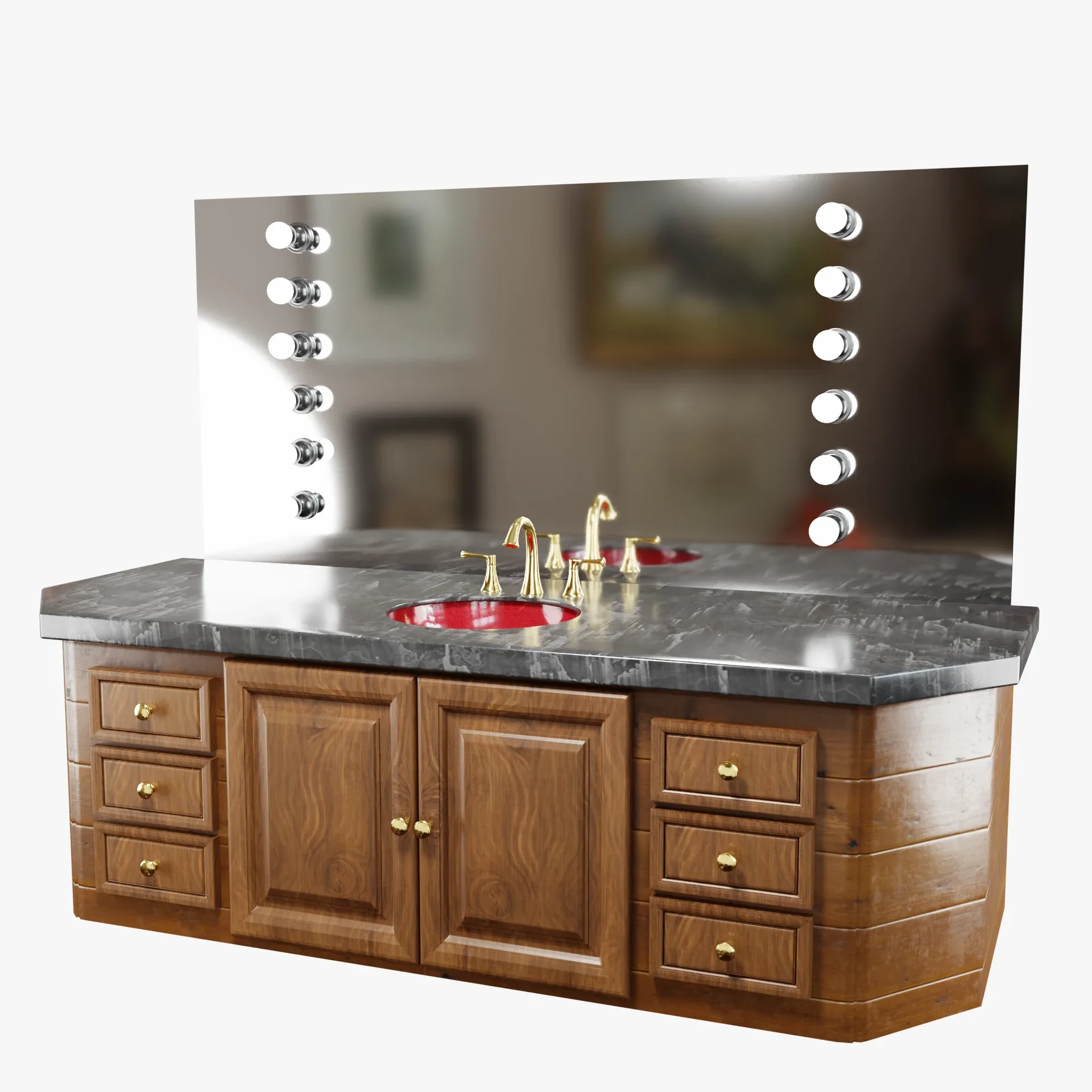 Bathroom Vanity Table with Sink