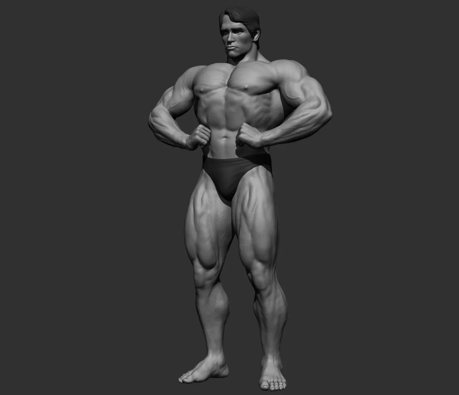 11 Poses  of Arnold Schwarzenegger