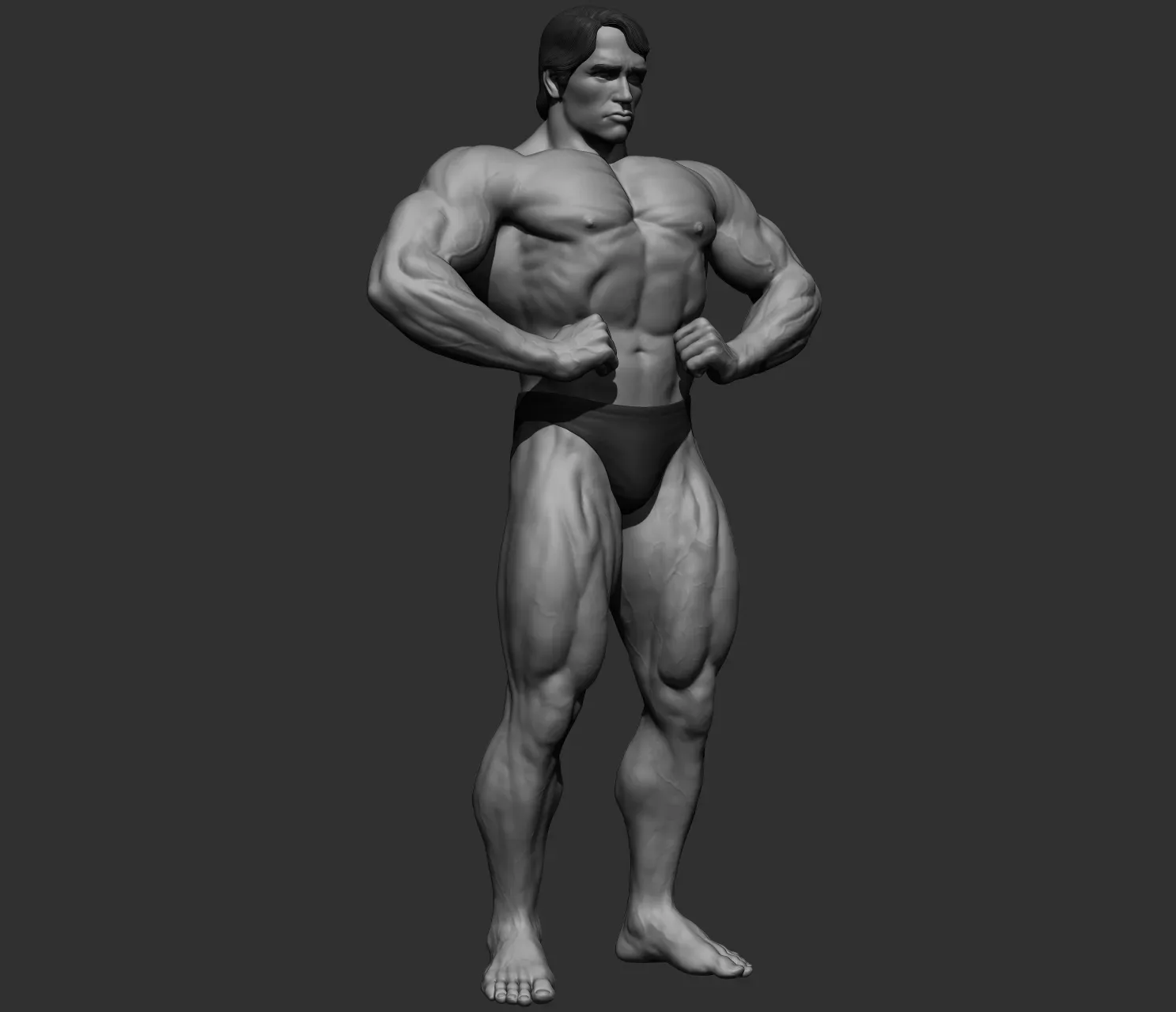 11 Poses  of Arnold Schwarzenegger