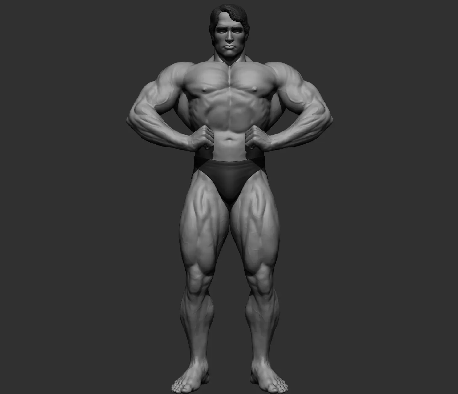 11 Poses  of Arnold Schwarzenegger