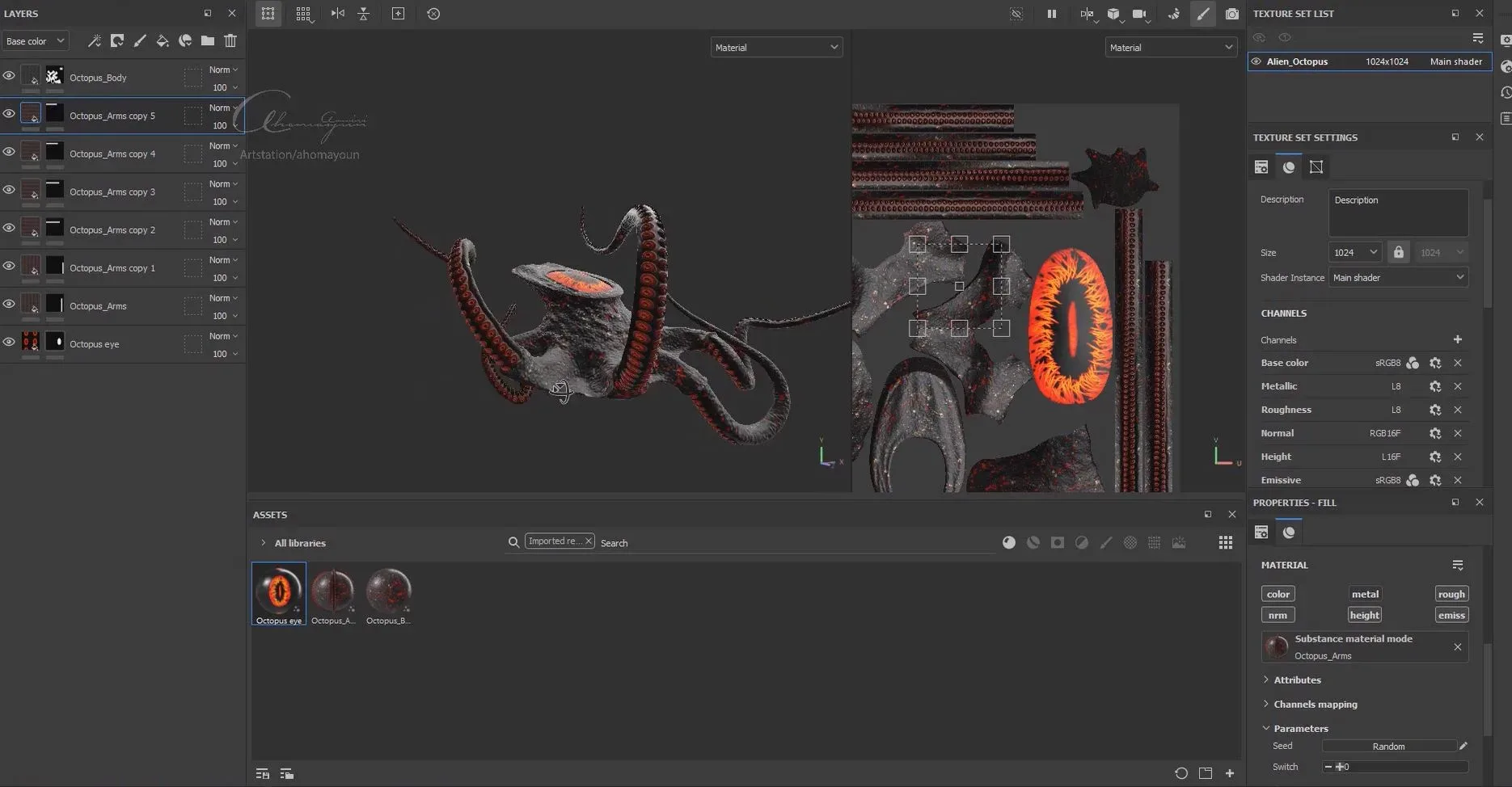 Tutorial | Creating an Alien Octopus - The Full Process