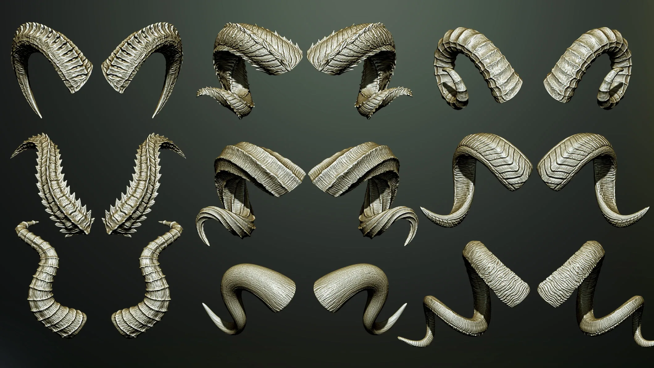24 - Creature+Monster+Demon Horns