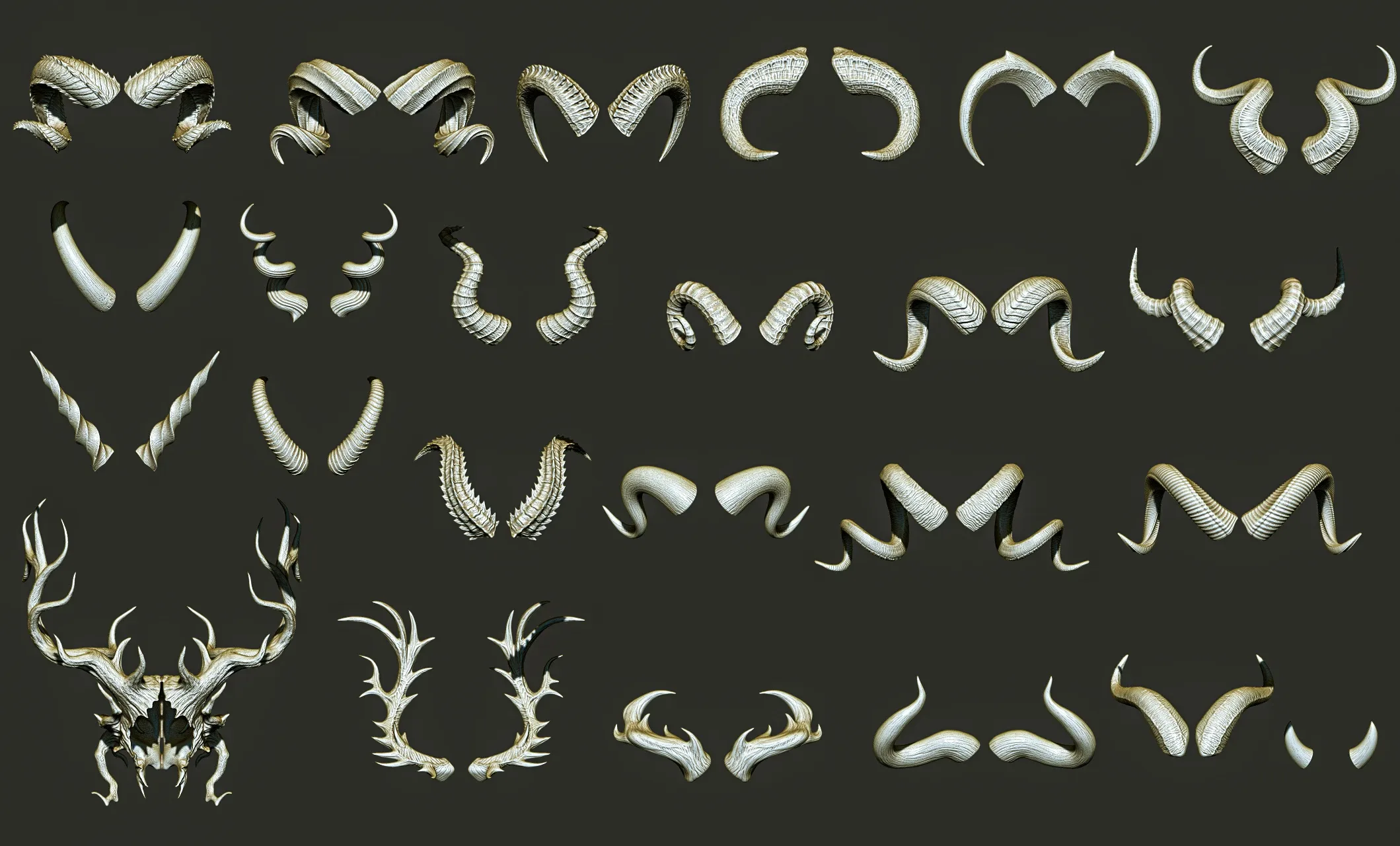 24 - Creature+Monster+Demon Horns