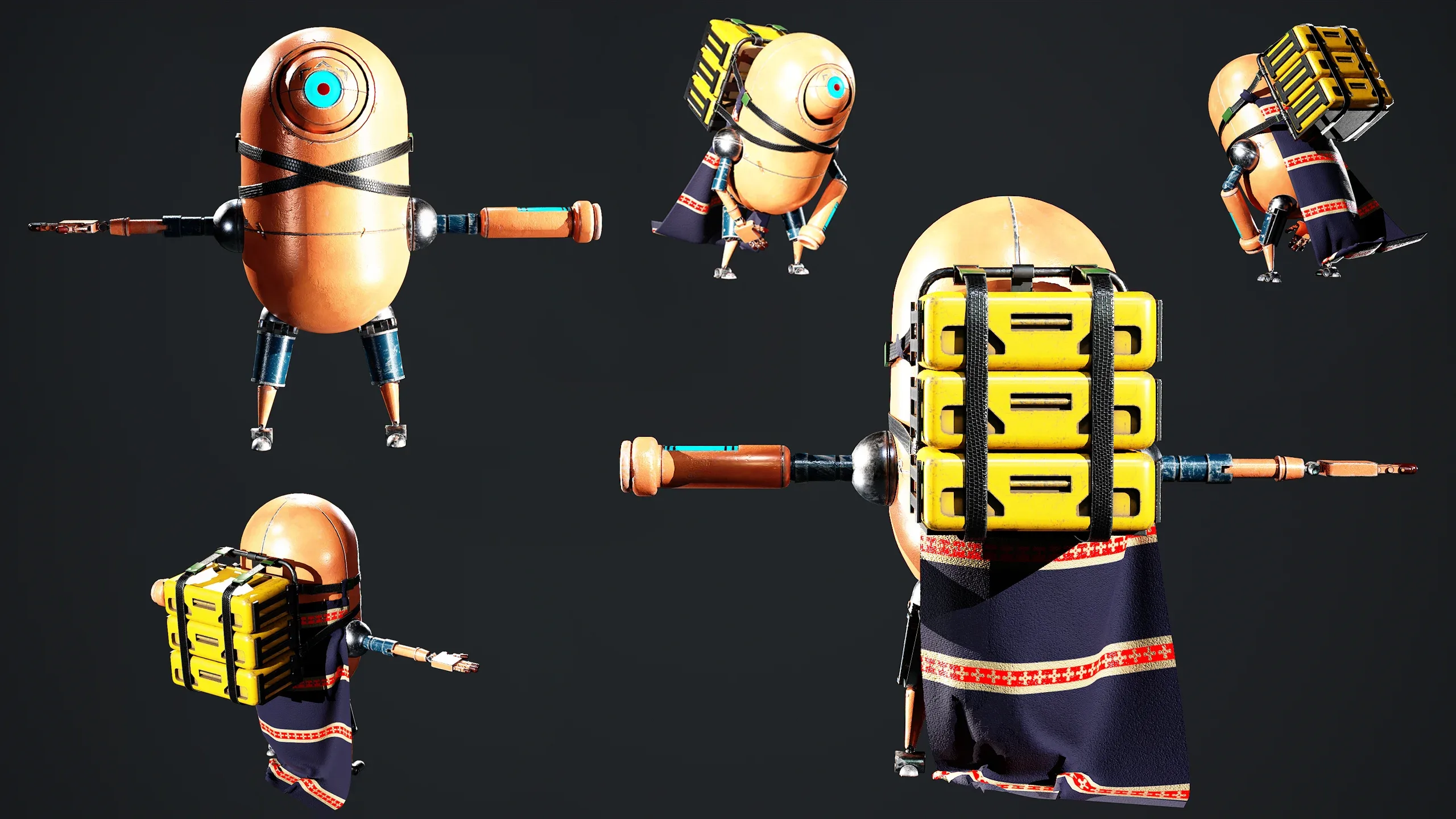 Scifi Robot Pipeline