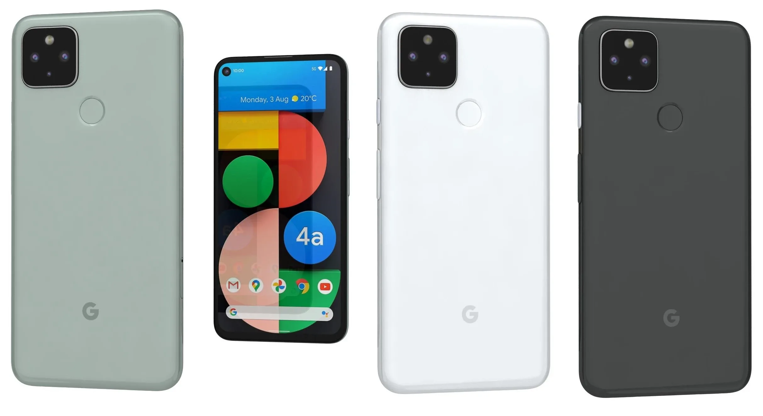 Google Pixel 4a 5G  All Colors