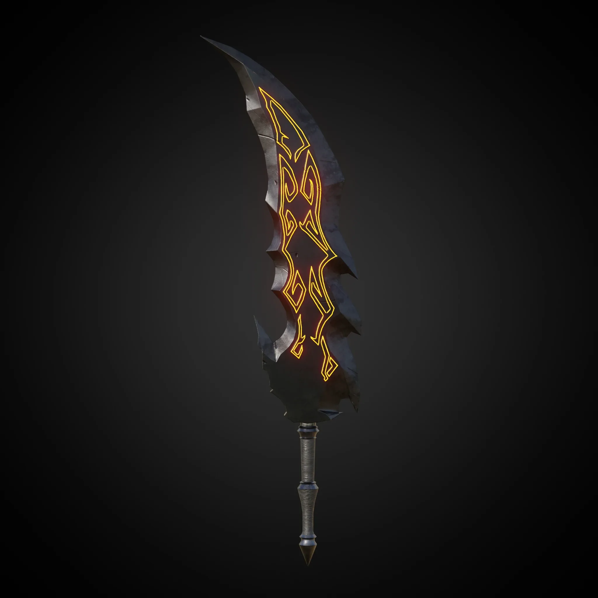 Wounded Sword Emissive Orange