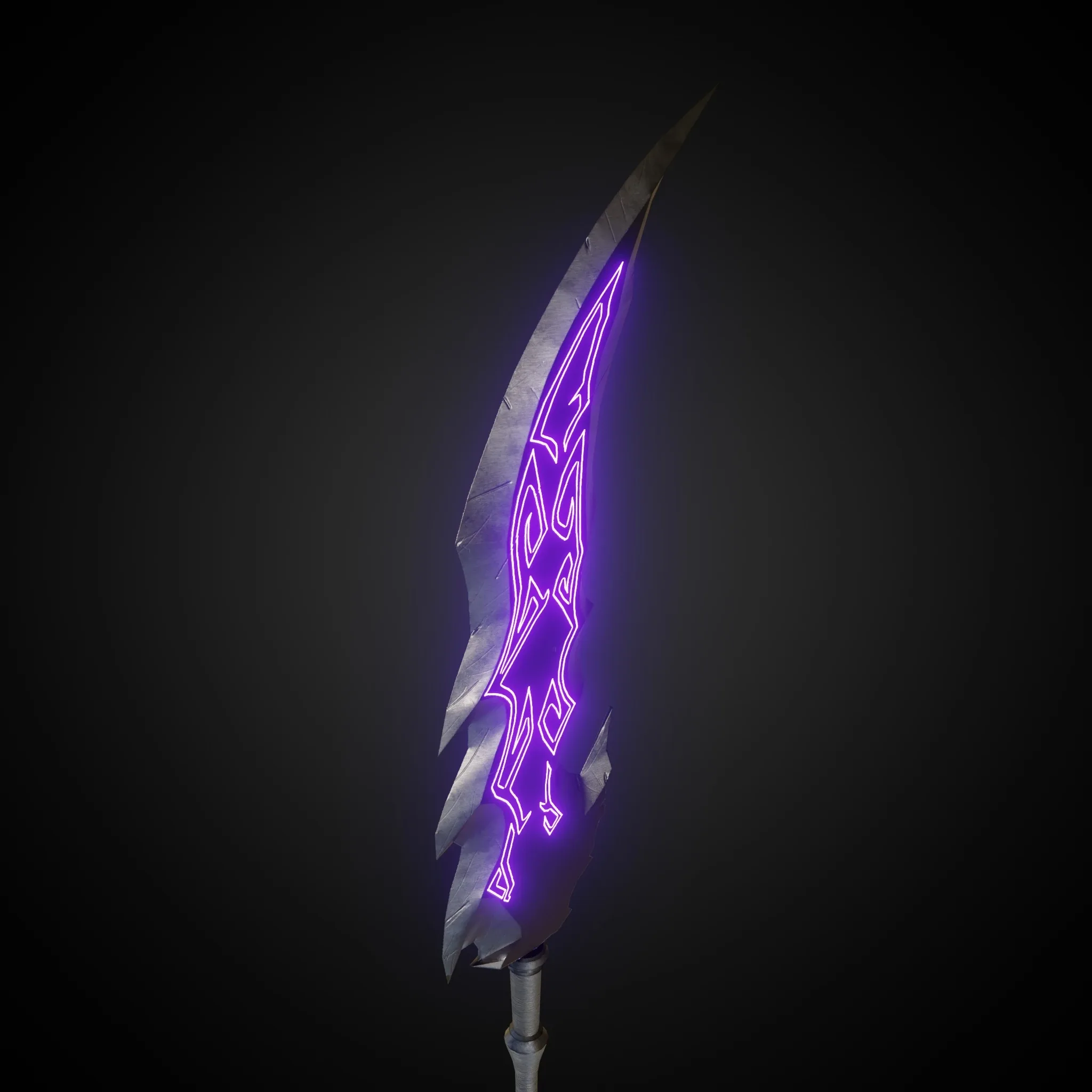 Wounded Sword Emissive Purple