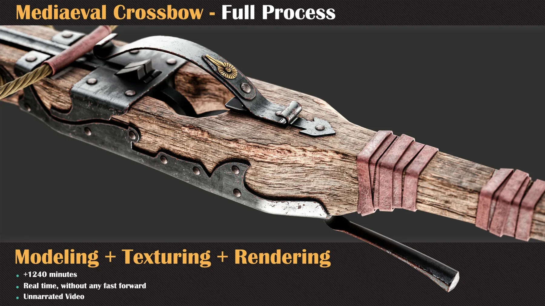 Mediaeval Crossbow - Full Tutorial