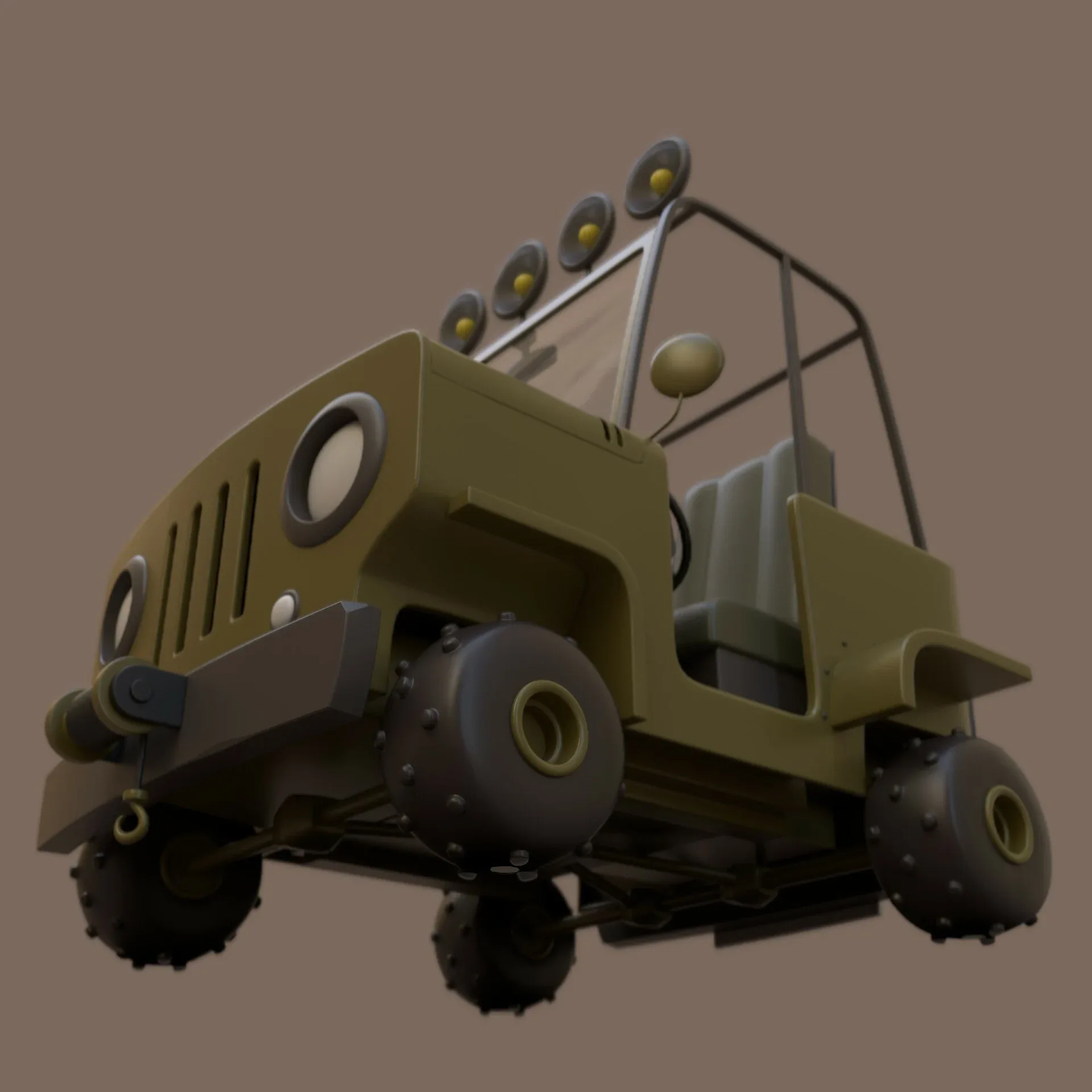 3D MODEL - PICKUP VEHICULE